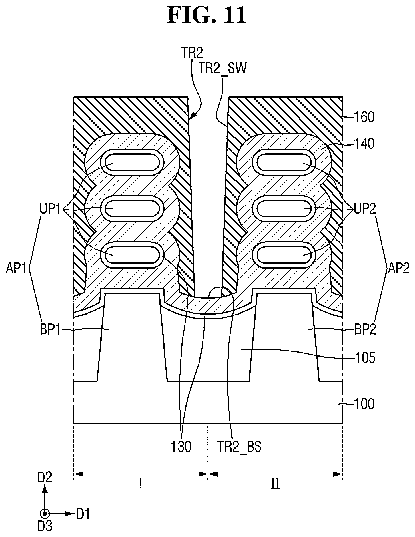 Patent US12588478 Figure 11 – Method of fabricating semiconductor device including organic and silicon oxide layers