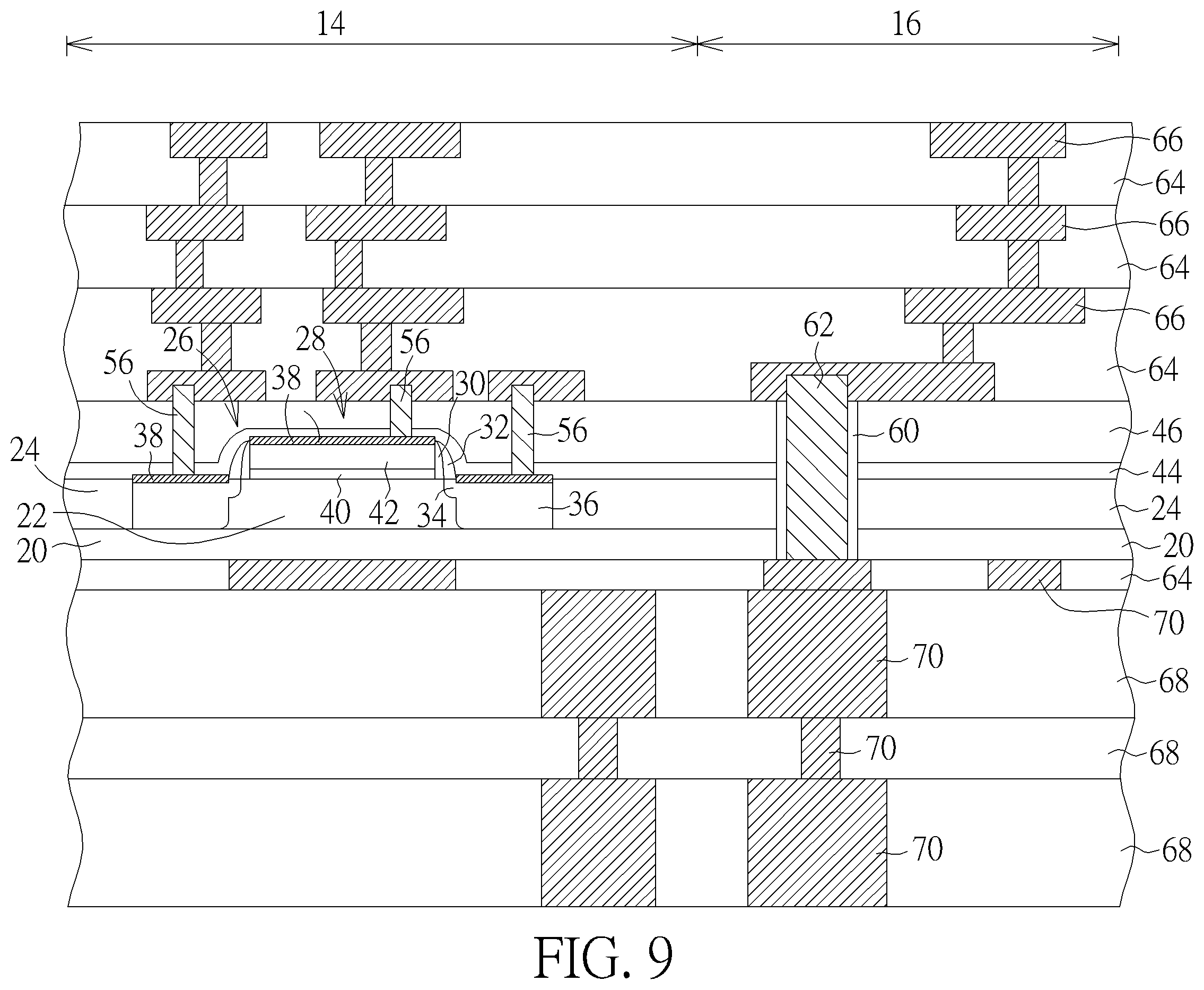 Patent US12588481 Figure 6 – Semiconductor device and method for fabricating the same