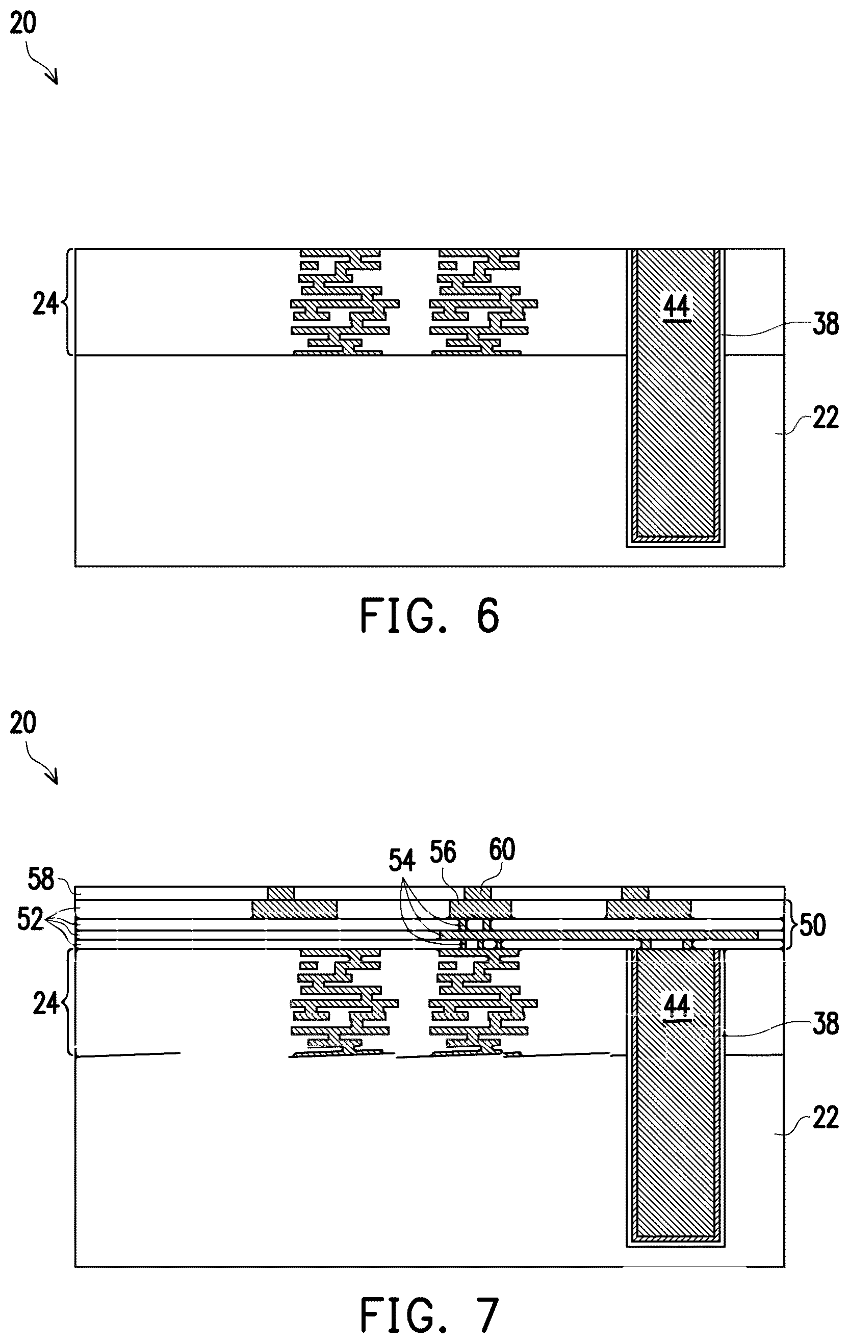 Patent US12588482 Figure 3 – Method for forming semiconductor redistribution structures