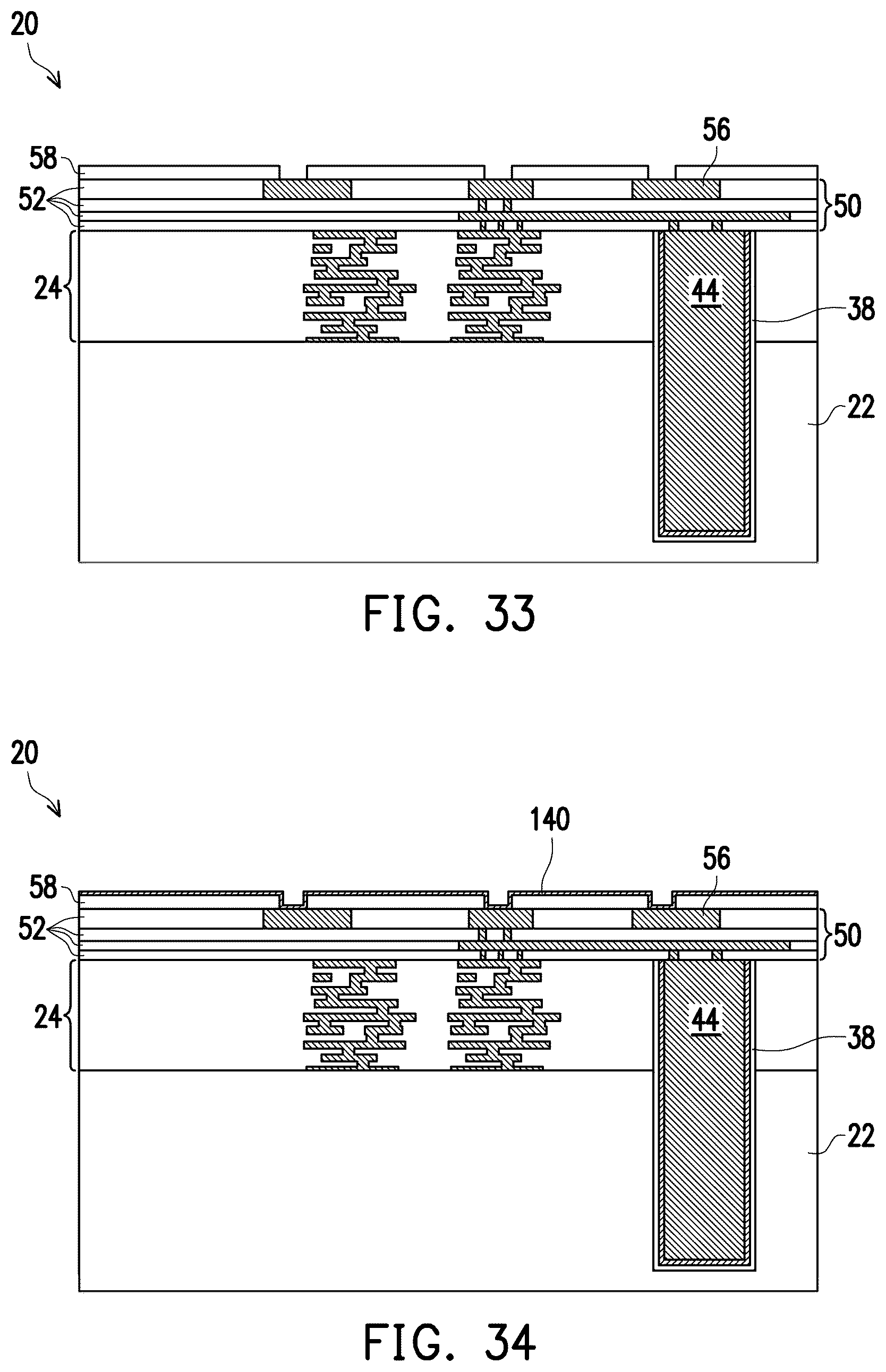Patent US12588482 Figure 20 – Method for forming semiconductor redistribution structures