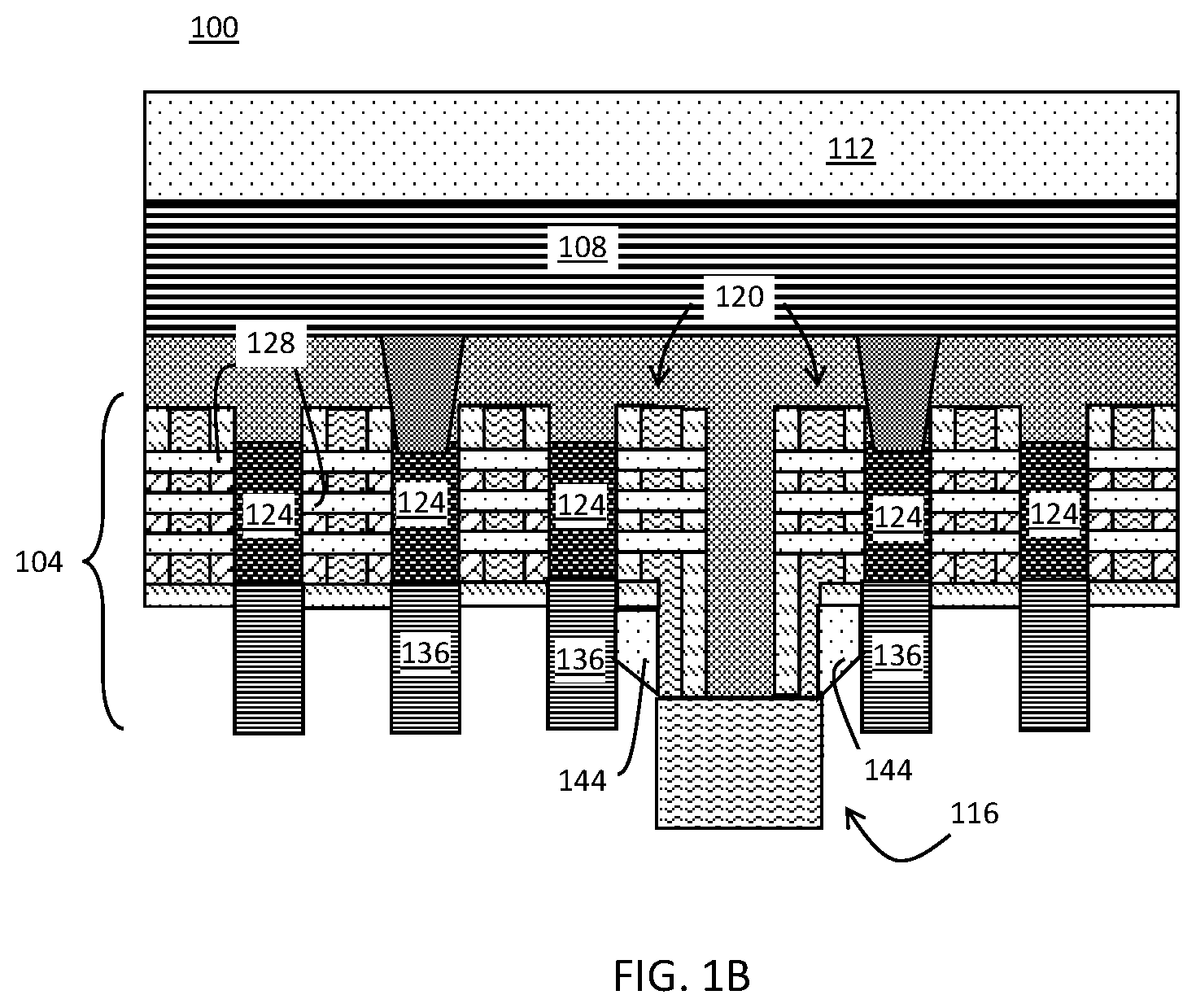 Patent US12588484 Figure 2 – Backside diffusion break