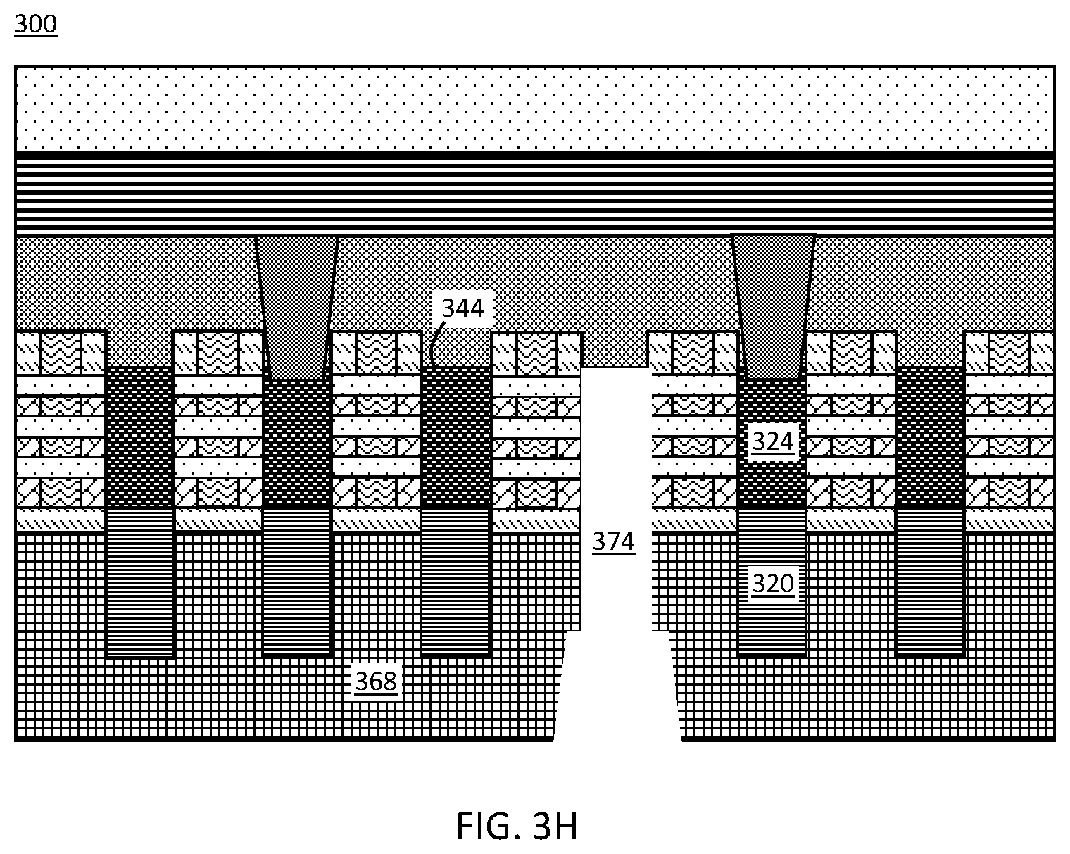 Patent US12588484 Figure 11 – Backside diffusion break
