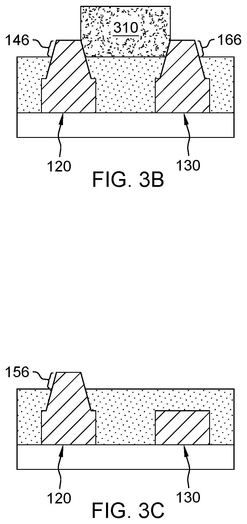 Patent US12588487 Figure 6 – Tight pitch directional selective via growth