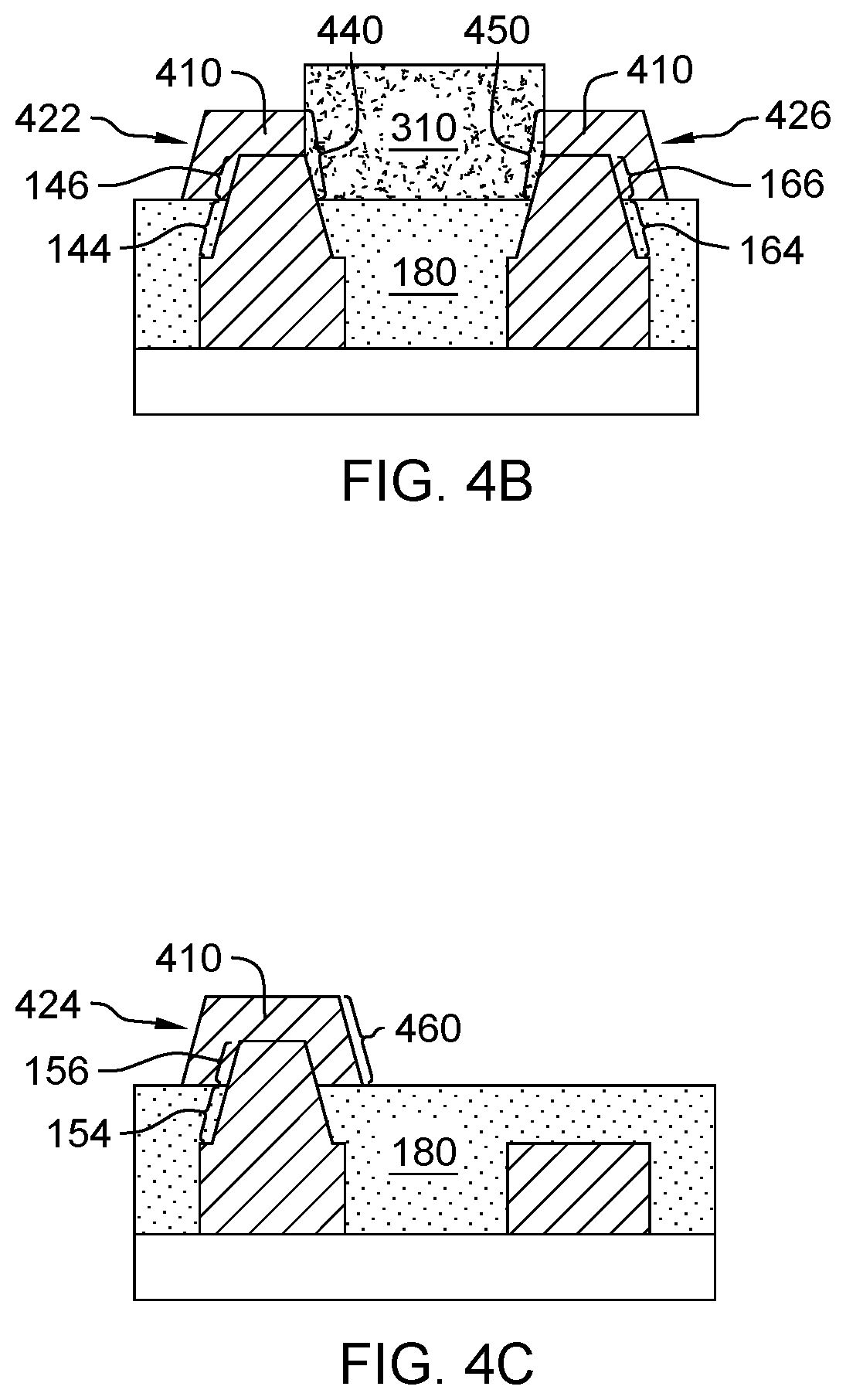 Patent US12588487 Figure 8 – Tight pitch directional selective via growth