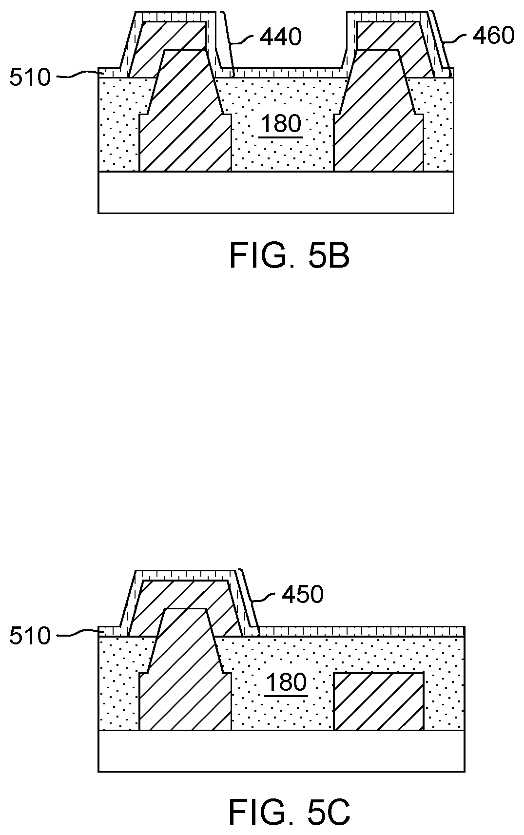 Patent US12588487 Figure 10 – Tight pitch directional selective via growth