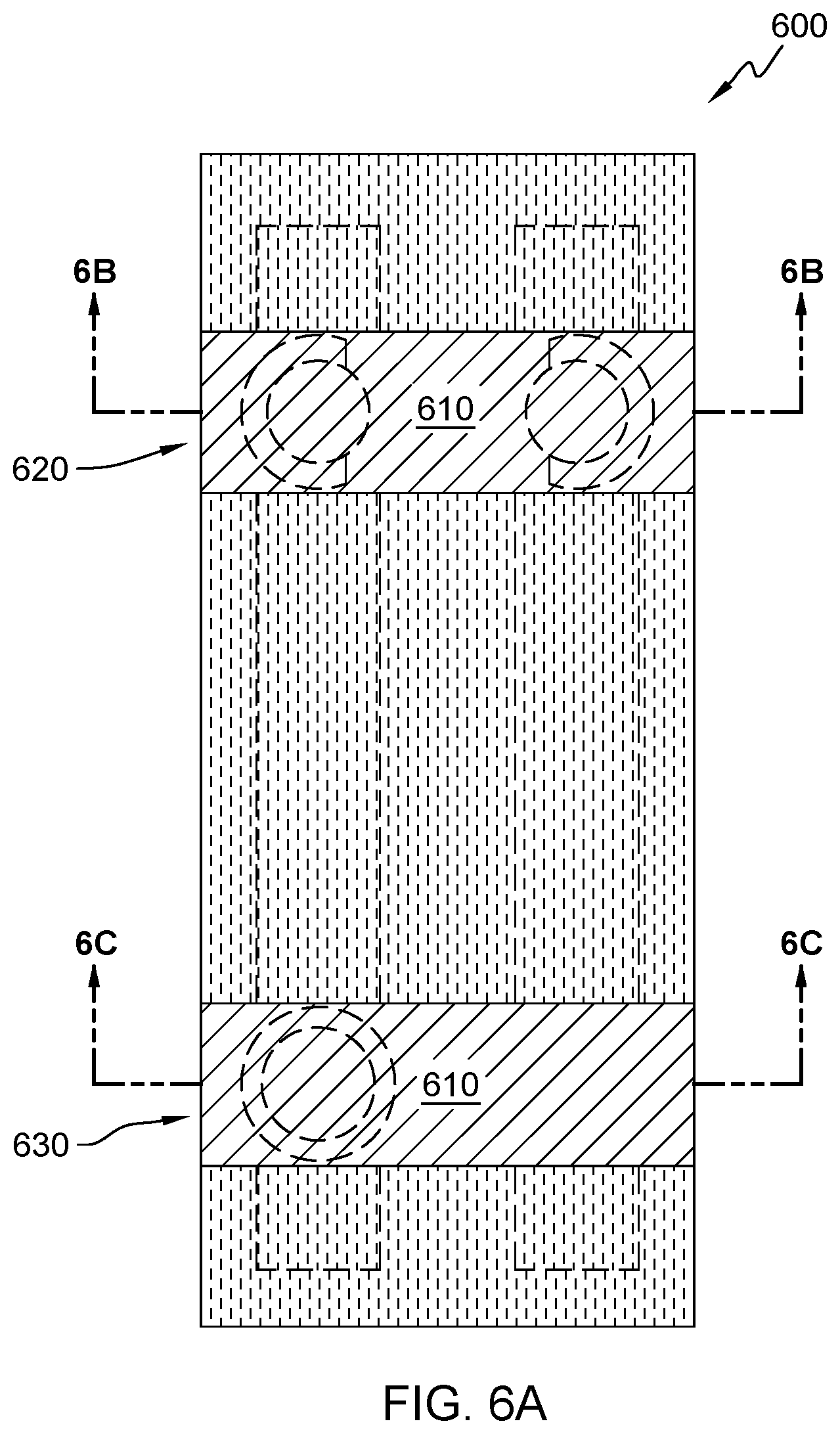 Patent US12588487 Figure 11 – Tight pitch directional selective via growth
