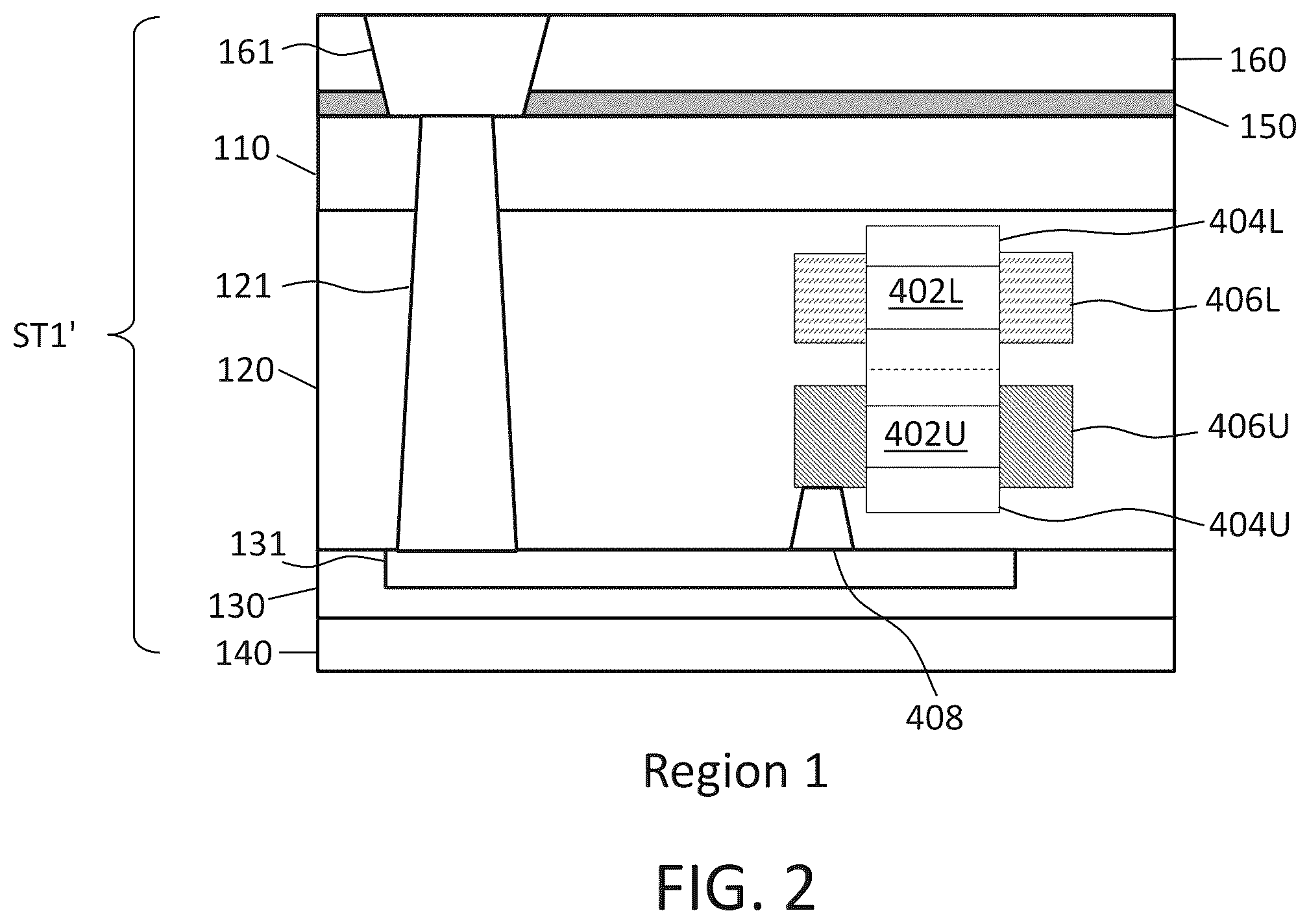 Patent US12588489 Figure 2 – Integrated circuit devices including stacked elements and methods of forming the same