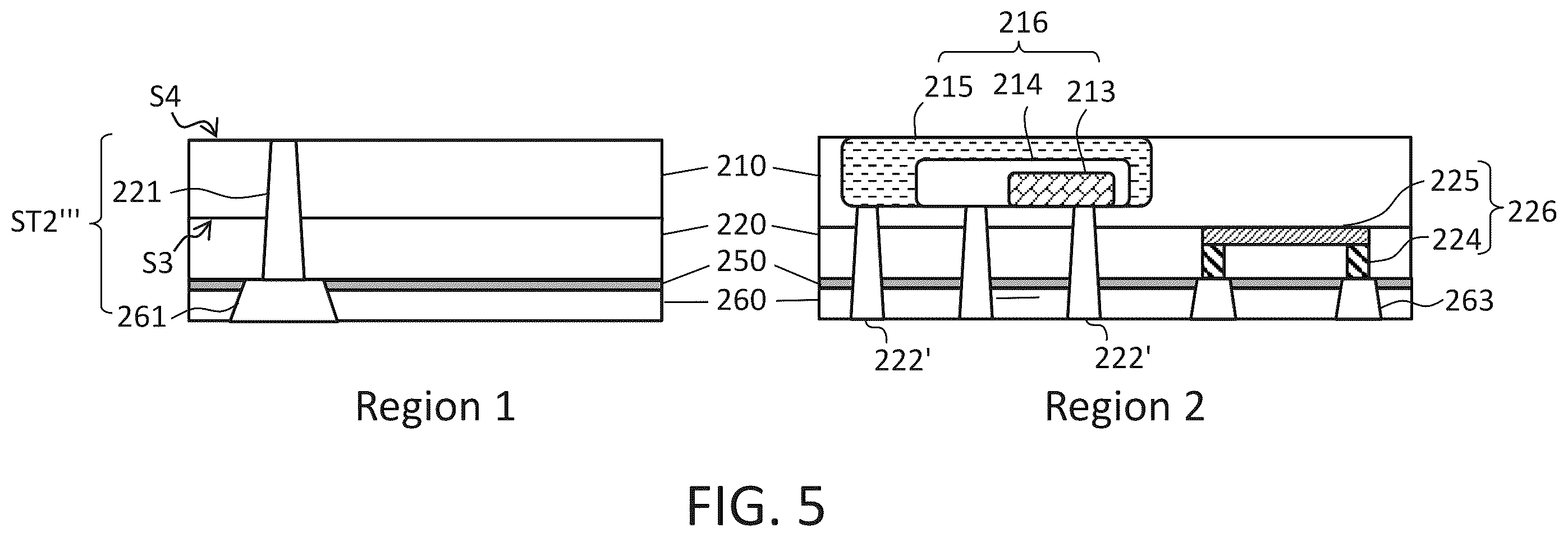 Patent US12588489 Figure 5 – Integrated circuit devices including stacked elements and methods of forming the same