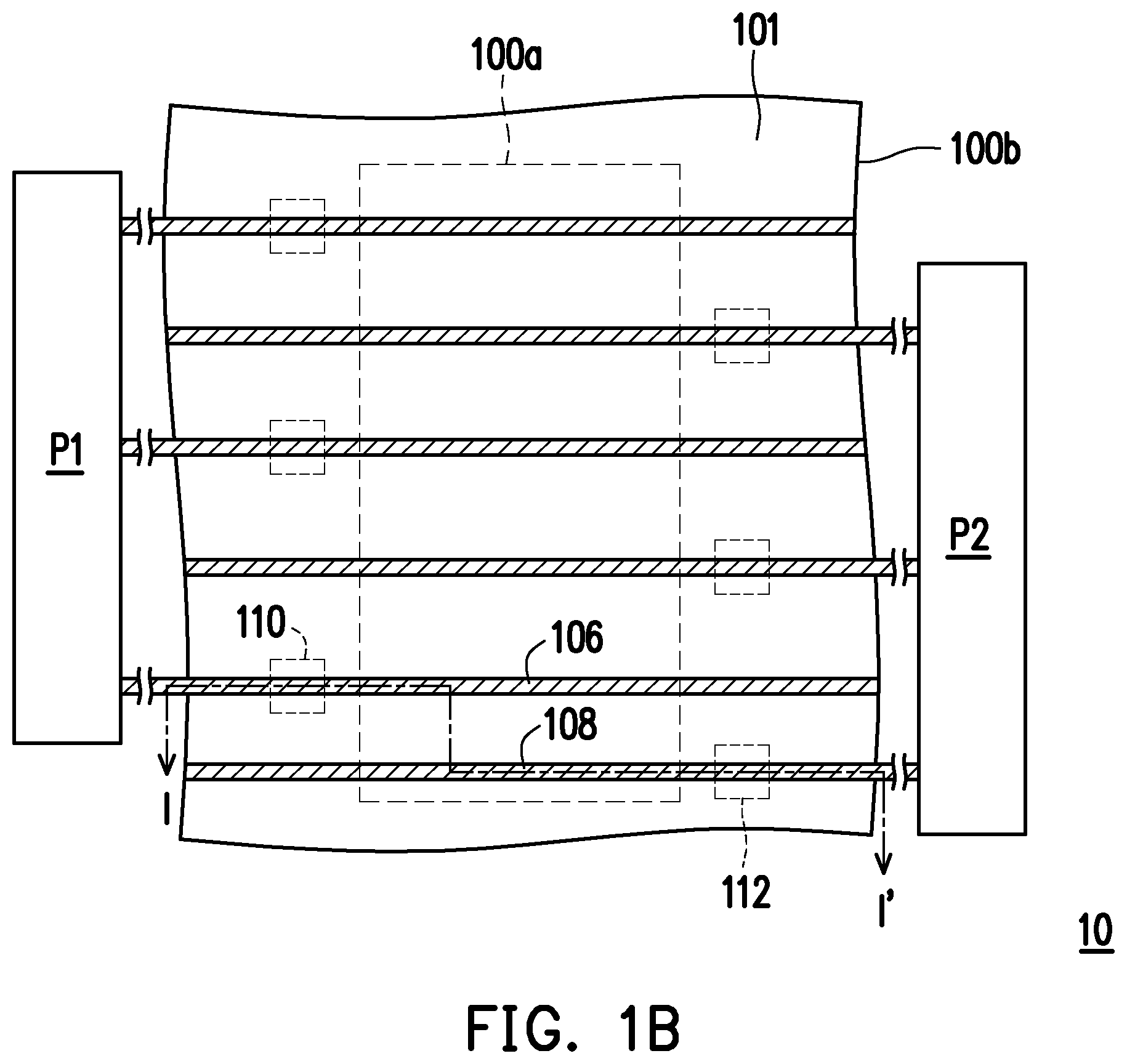 Patent US12588490 Figure 2 – Semiconductor structure comprising power deliver network structure