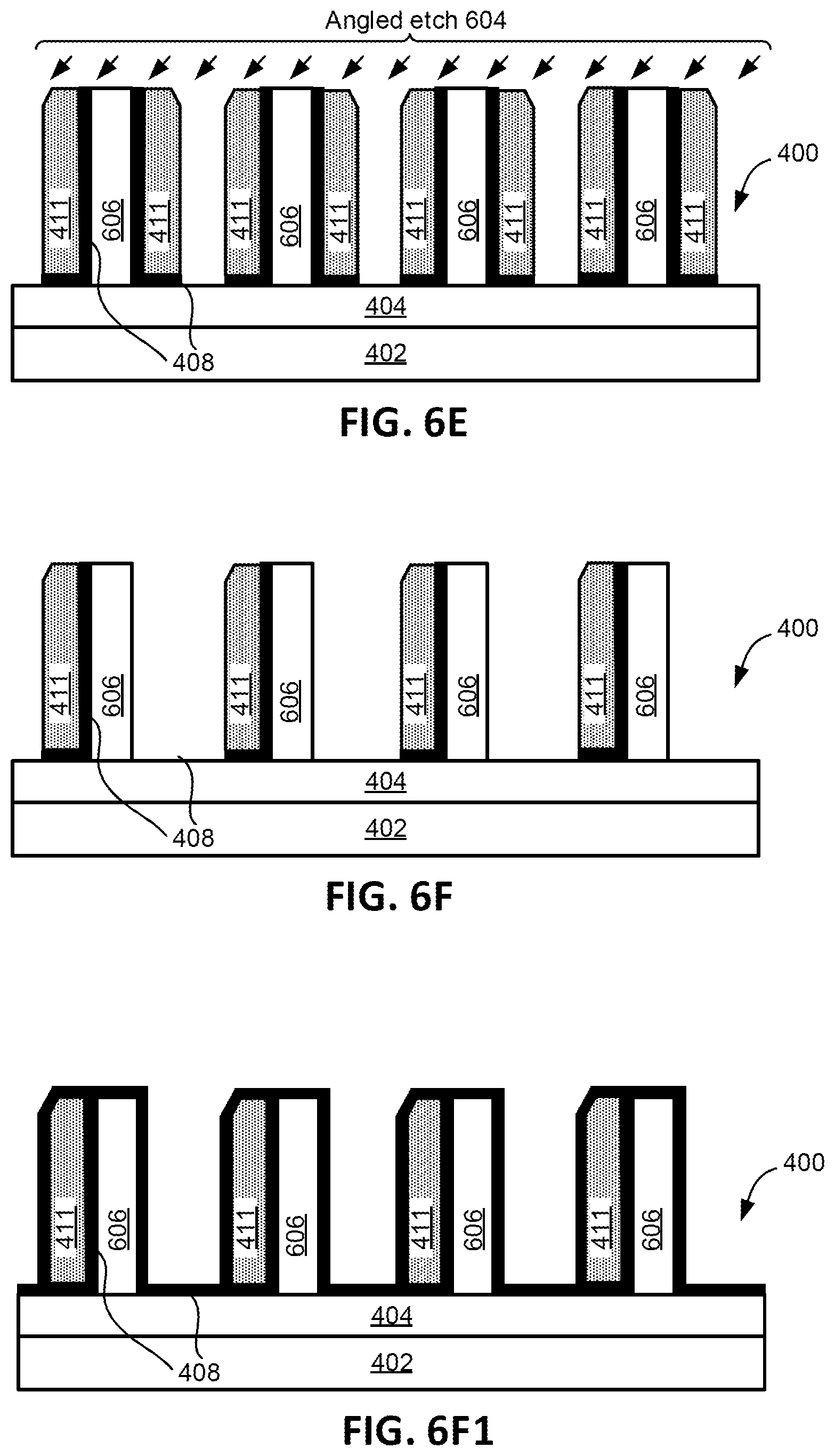 Patent US12588493 Figure 11 – Metal spacers with hard masks formed using a subtractive process