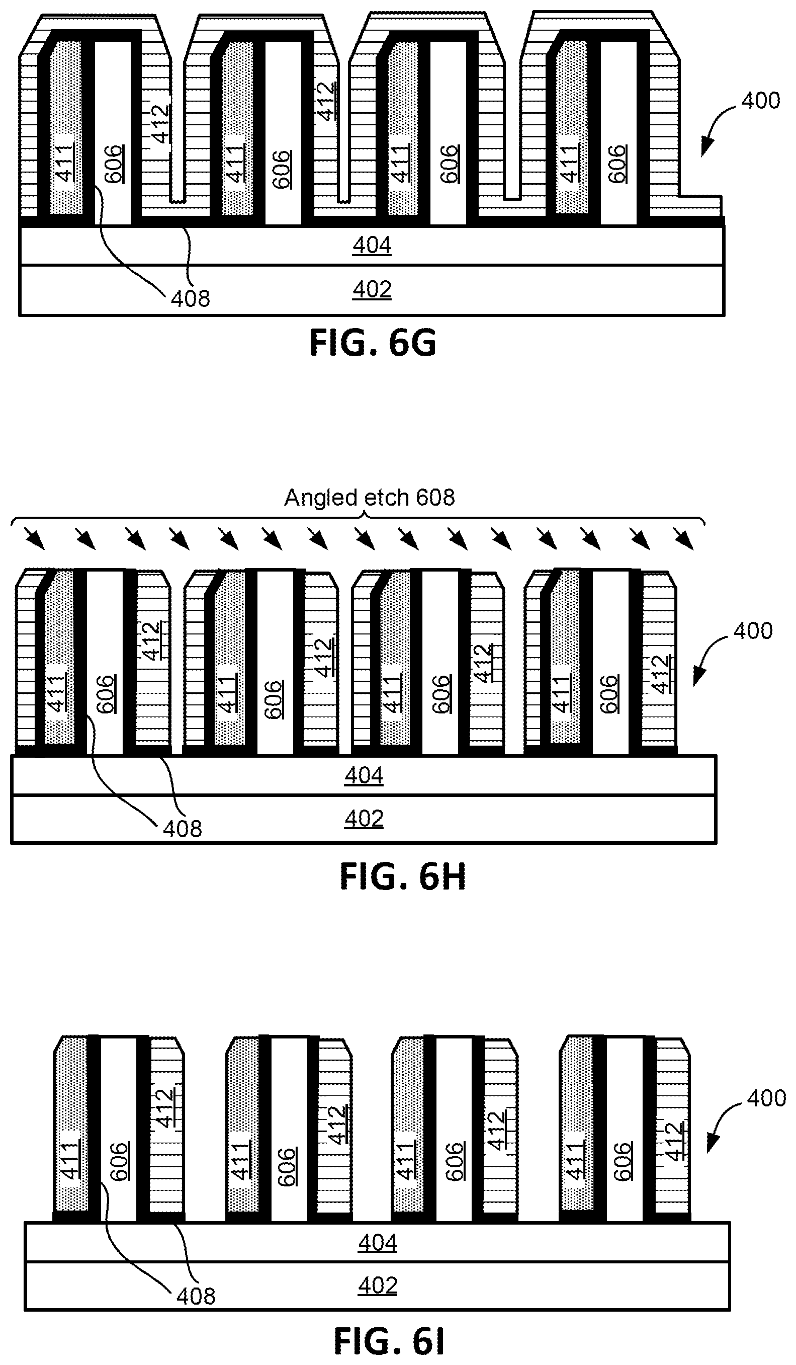 Patent US12588493 Figure 12 – Metal spacers with hard masks formed using a subtractive process