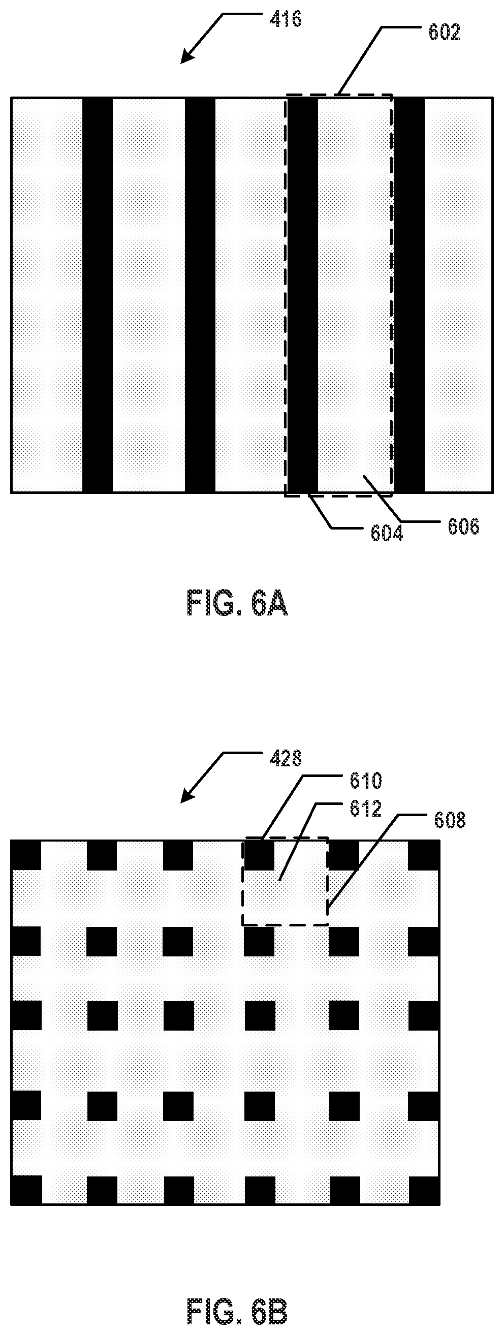 Patent US12588495 Figure 7 – Bonding alignment marks at bonding interface