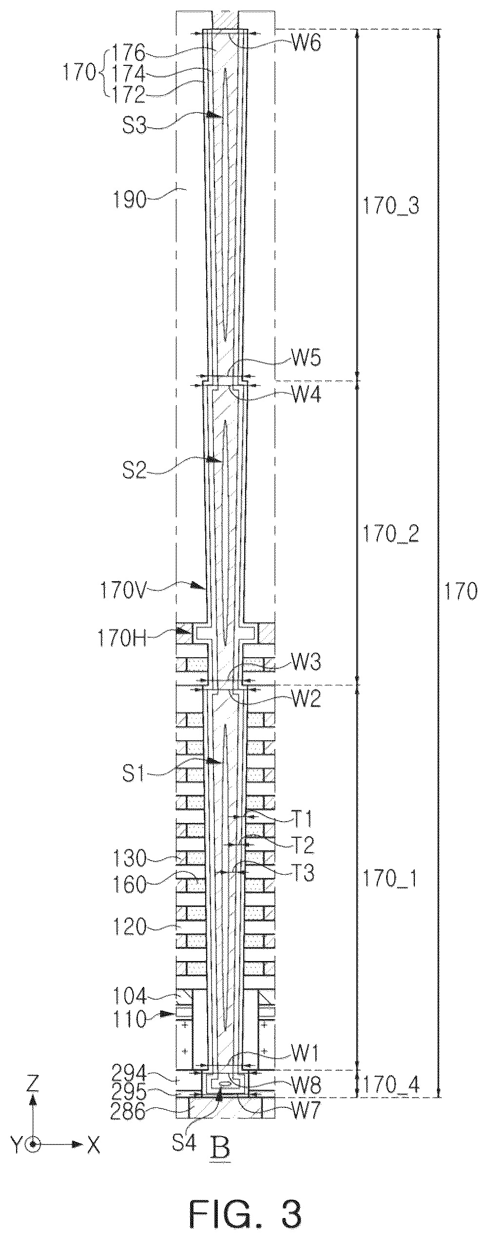 Patent US12588496 Figure 5 – Semiconductor device and data storage system including the same