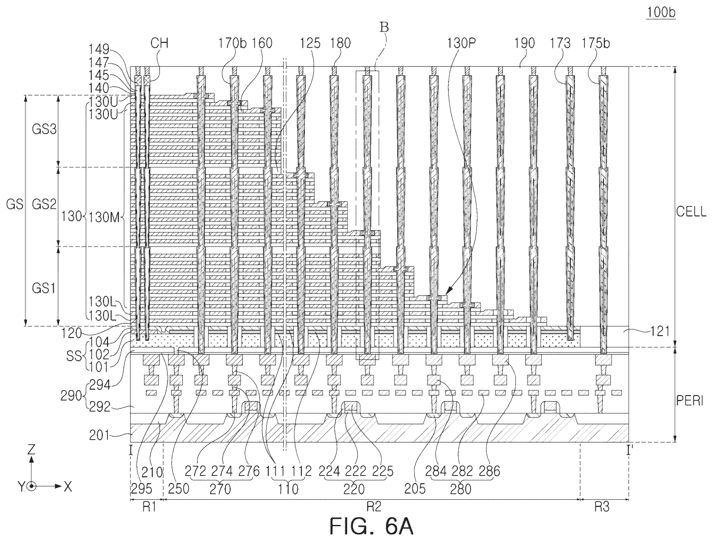 Patent US12588496 Figure 9 – Semiconductor device and data storage system including the same
