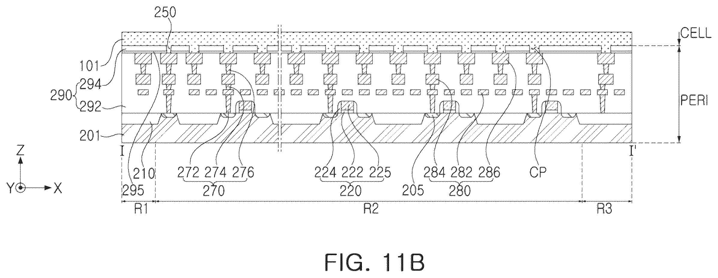 Patent US12588496 Figure 18 – Semiconductor device and data storage system including the same