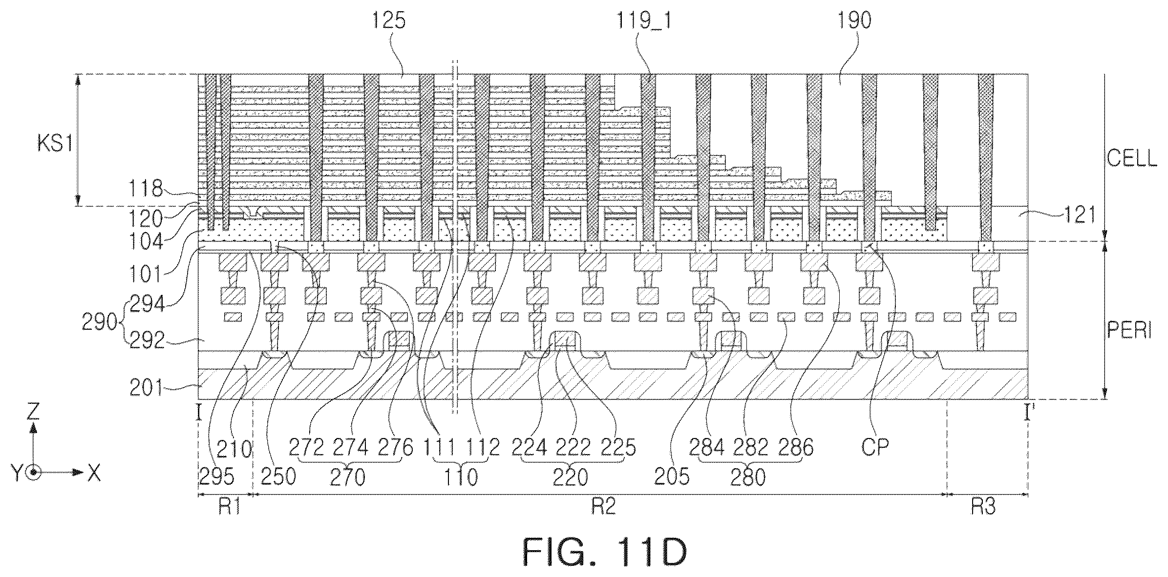 Patent US12588496 Figure 20 – Semiconductor device and data storage system including the same