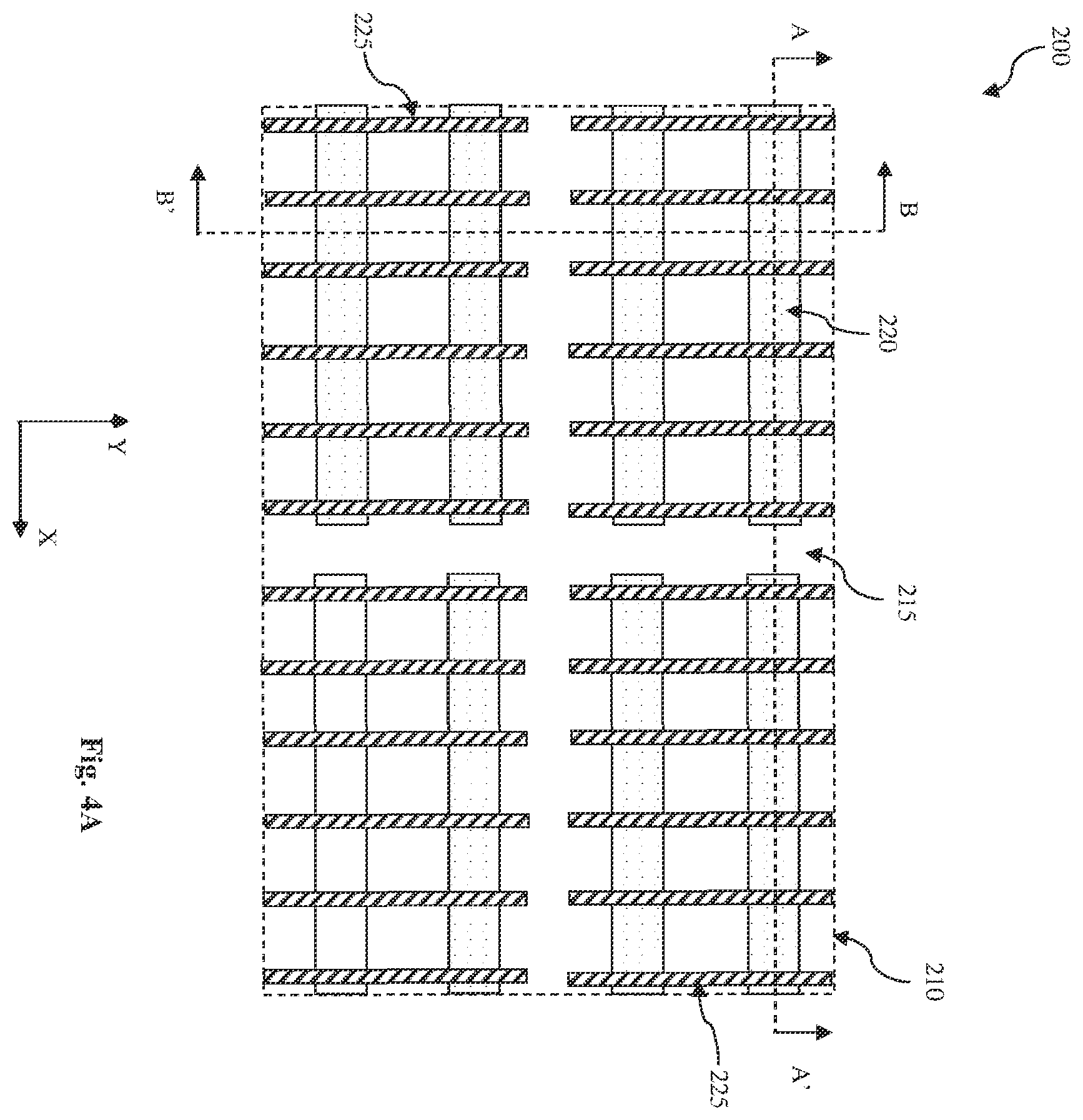 Patent US12588498 Figure 6 – FinFET structure with controlled air gaps