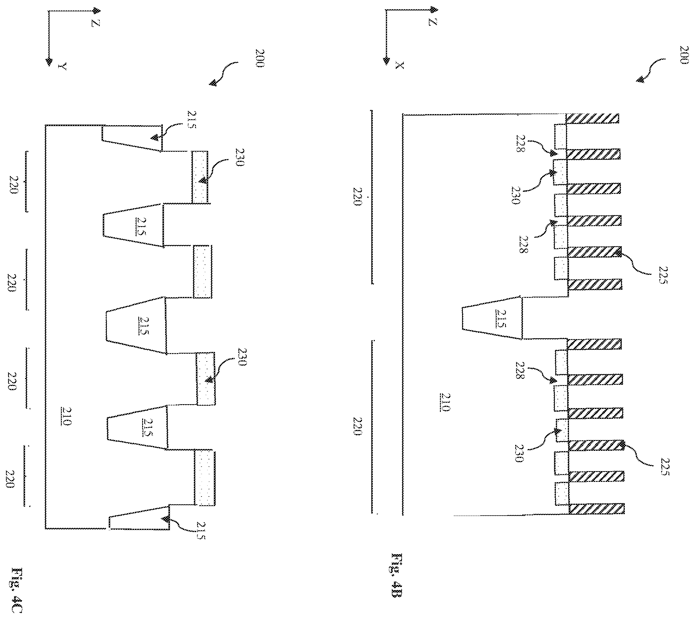 Patent US12588498 Figure 7 – FinFET structure with controlled air gaps
