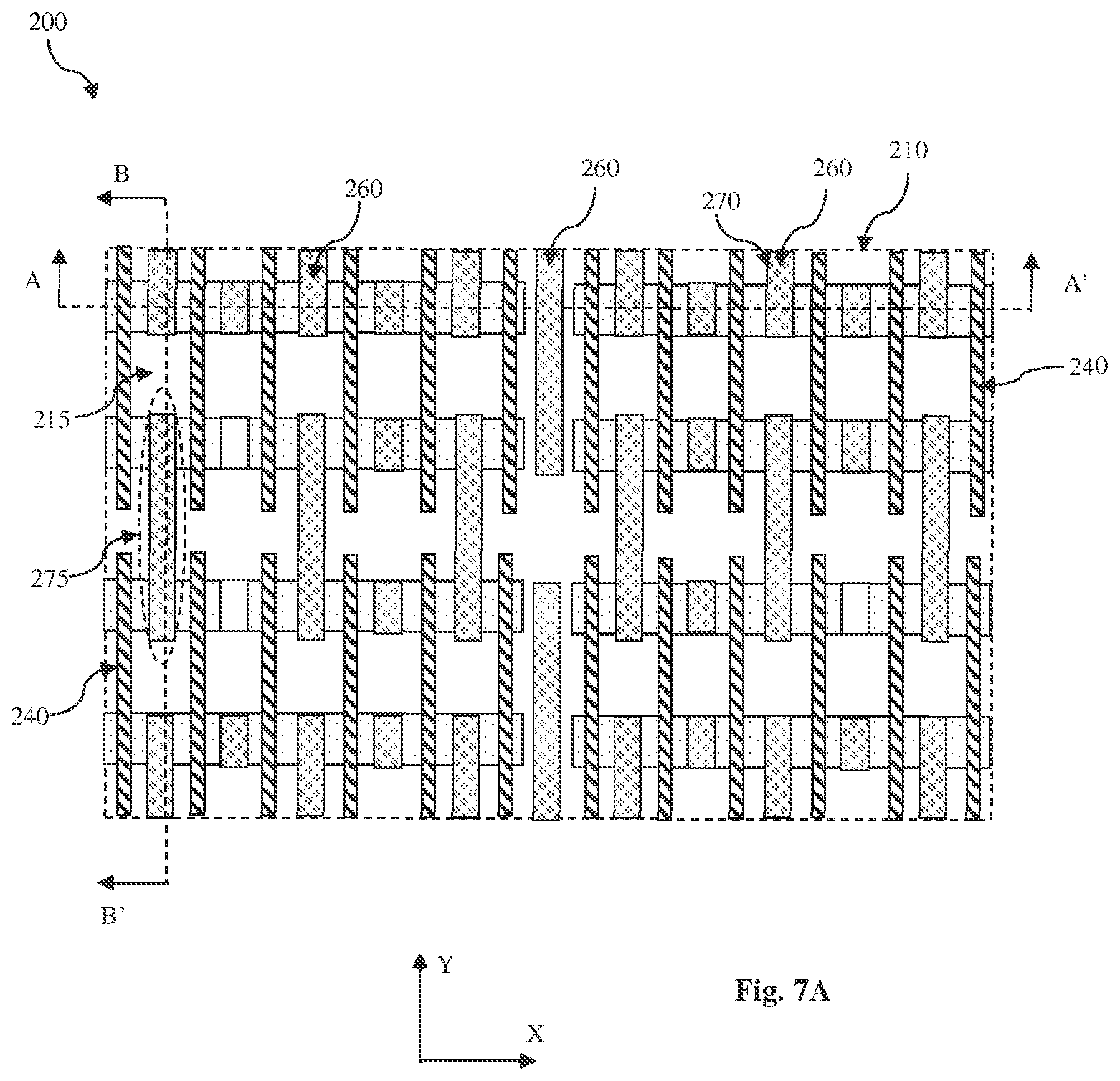 Patent US12588498 Figure 14 – FinFET structure with controlled air gaps