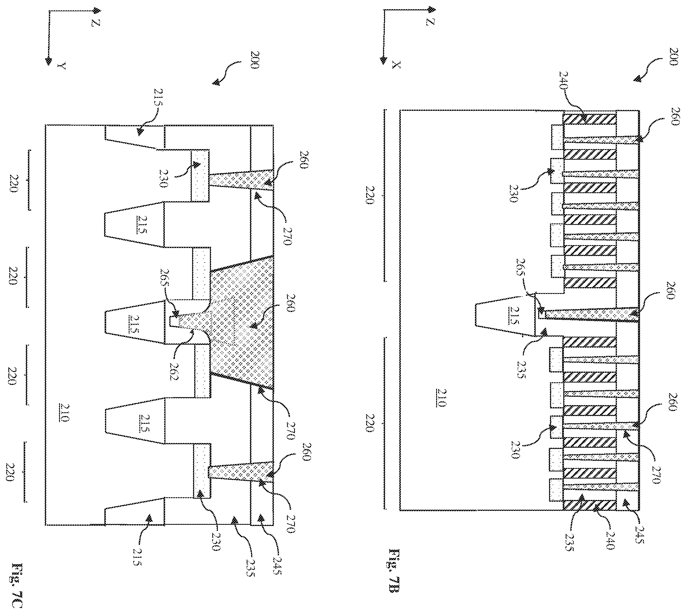 Patent US12588498 Figure 15 – FinFET structure with controlled air gaps