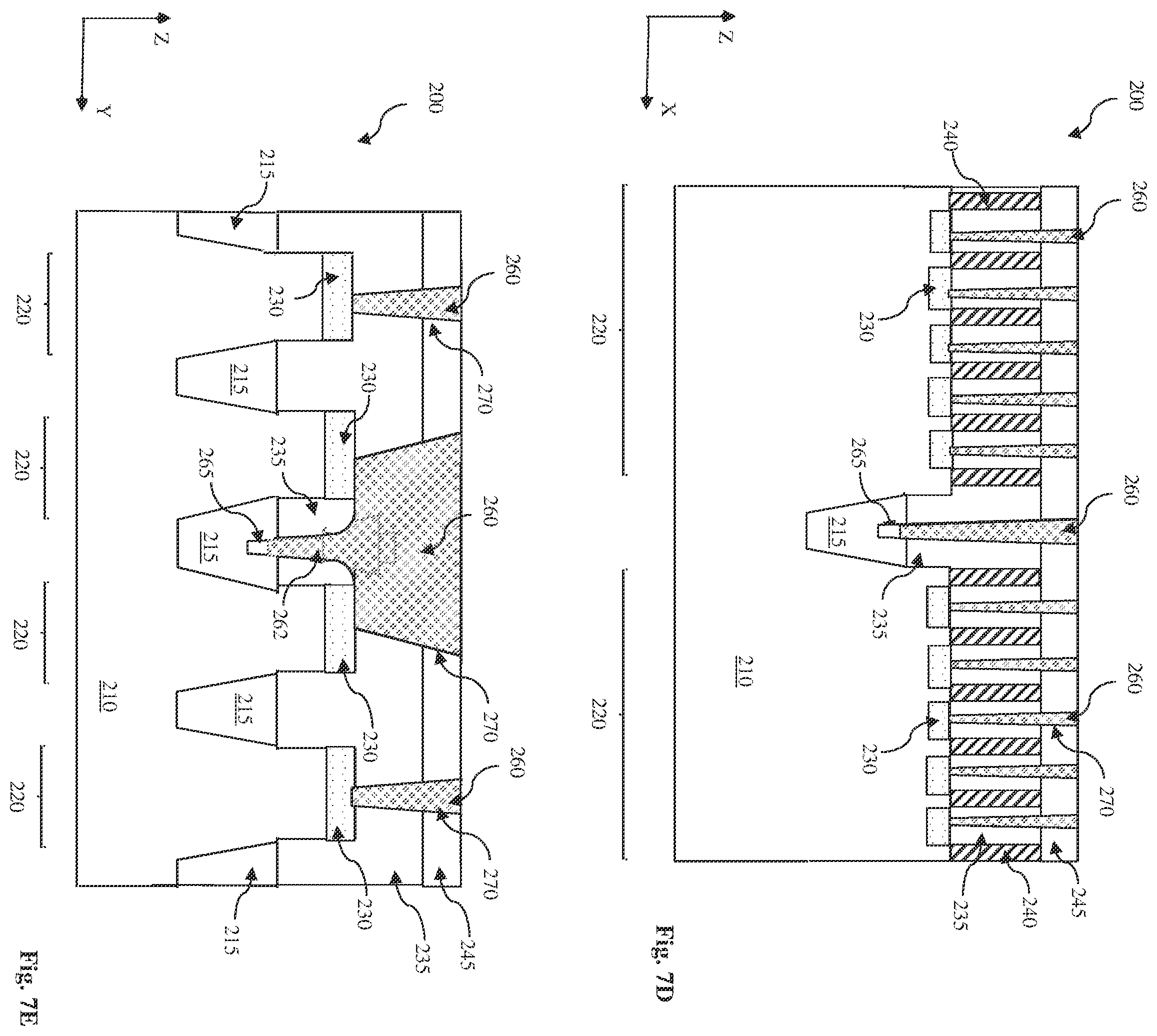 Patent US12588498 Figure 16 – FinFET structure with controlled air gaps
