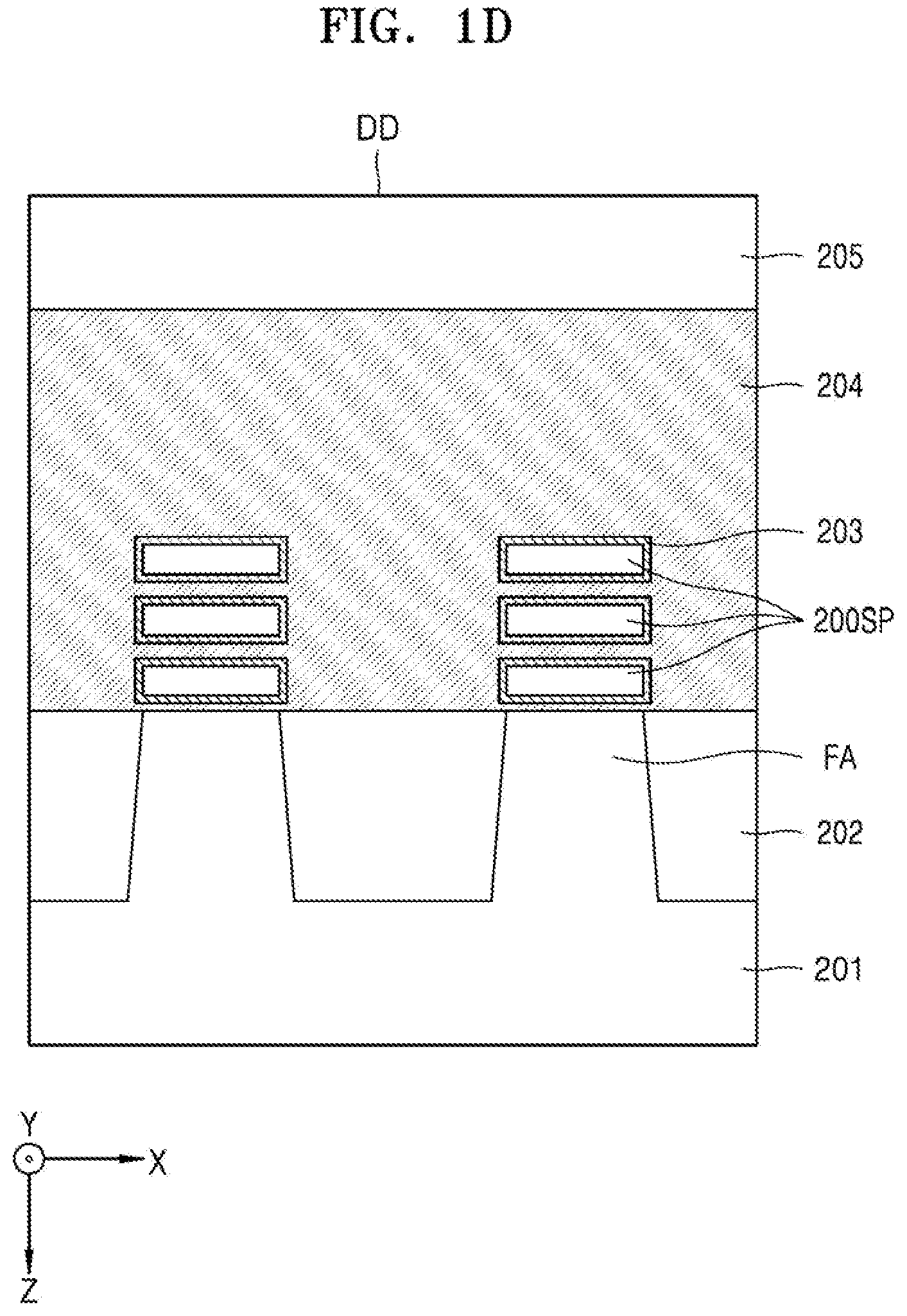 Patent US12588500 Figure 4 – Semiconductor package