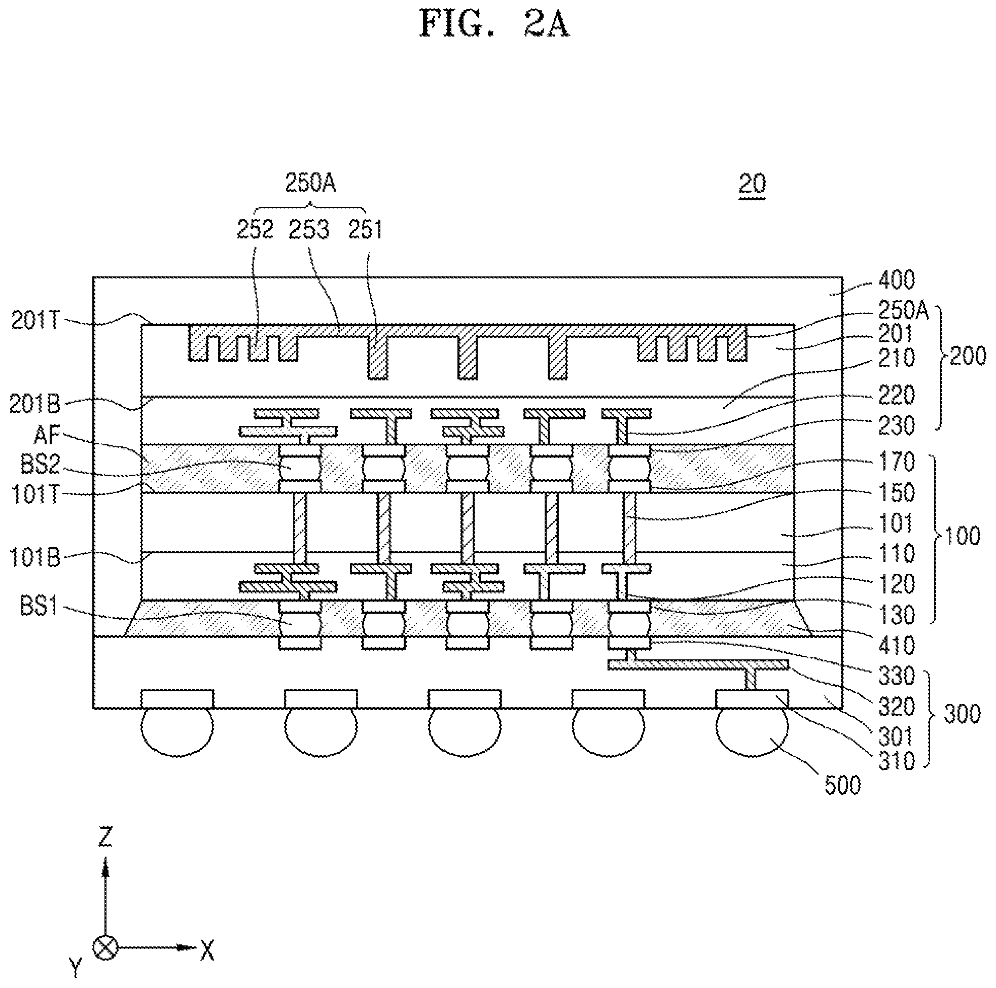Patent US12588500 Figure 5 – Semiconductor package