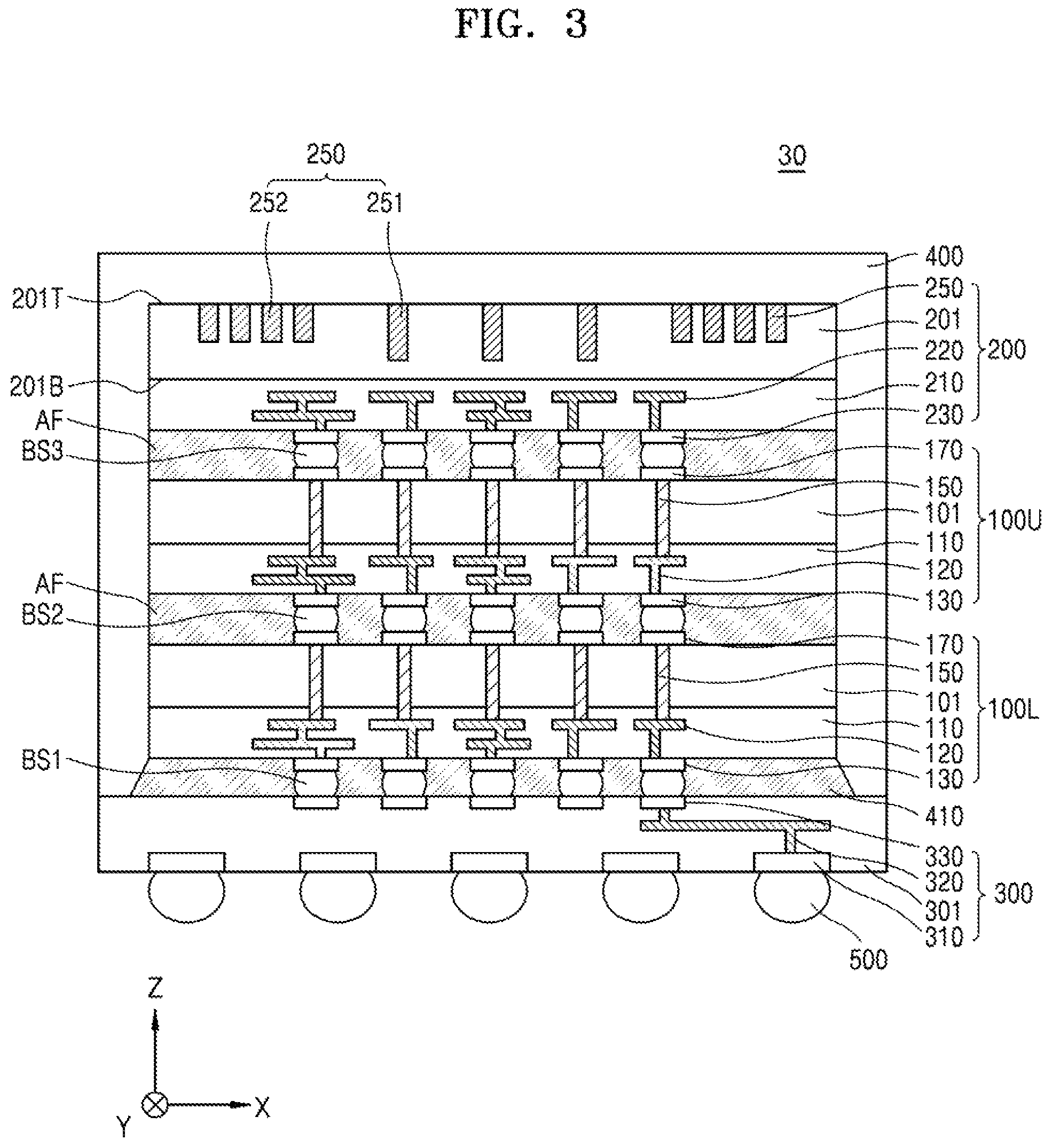 Patent US12588500 Figure 7 – Semiconductor package