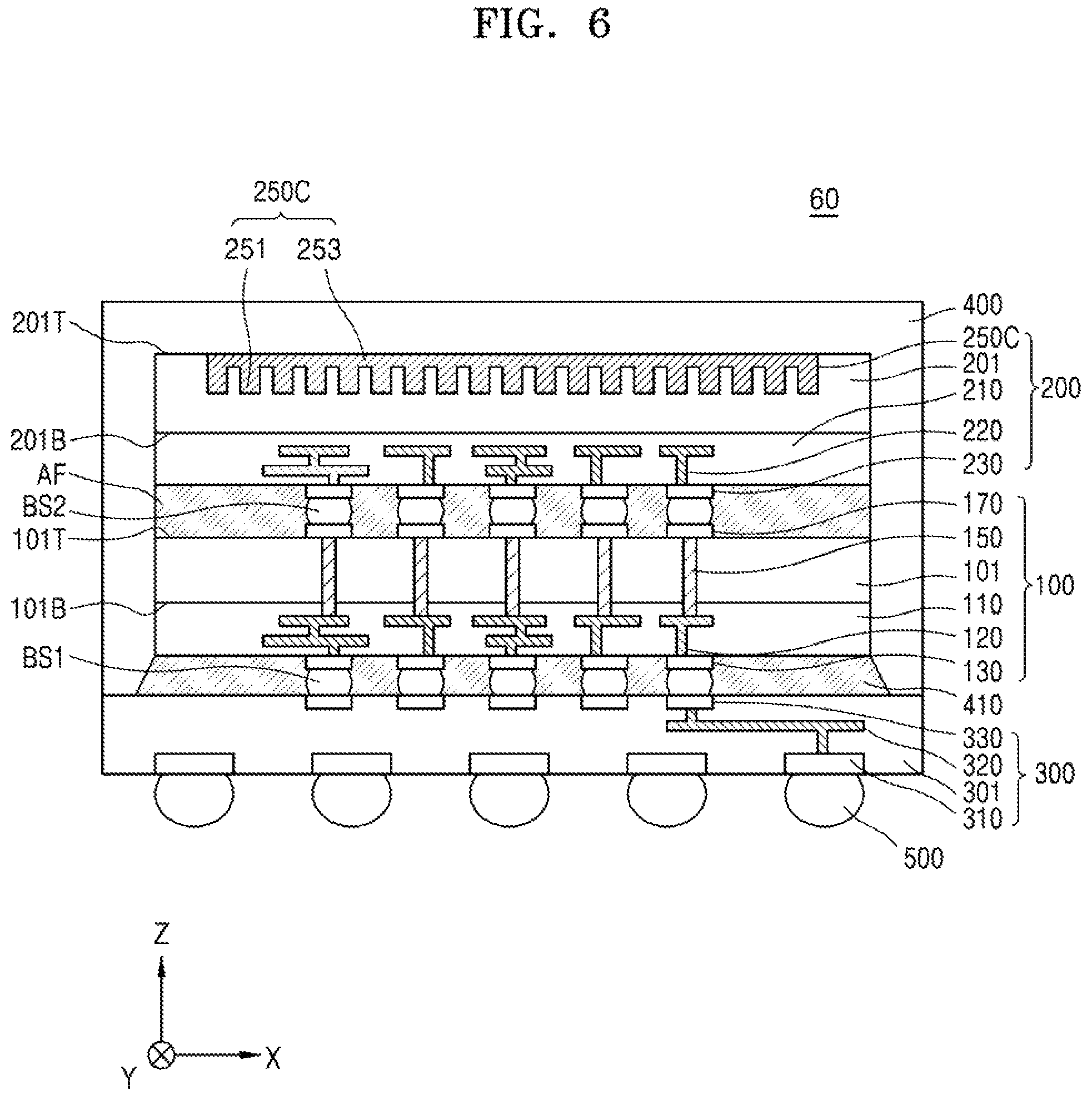 Patent US12588500 Figure 10 – Semiconductor package