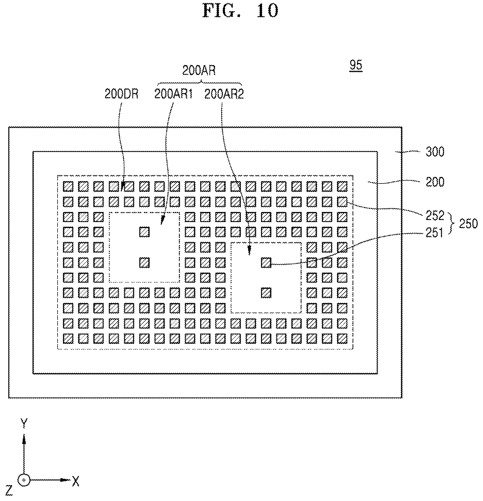 Patent US12588500 Figure 14 – Semiconductor package