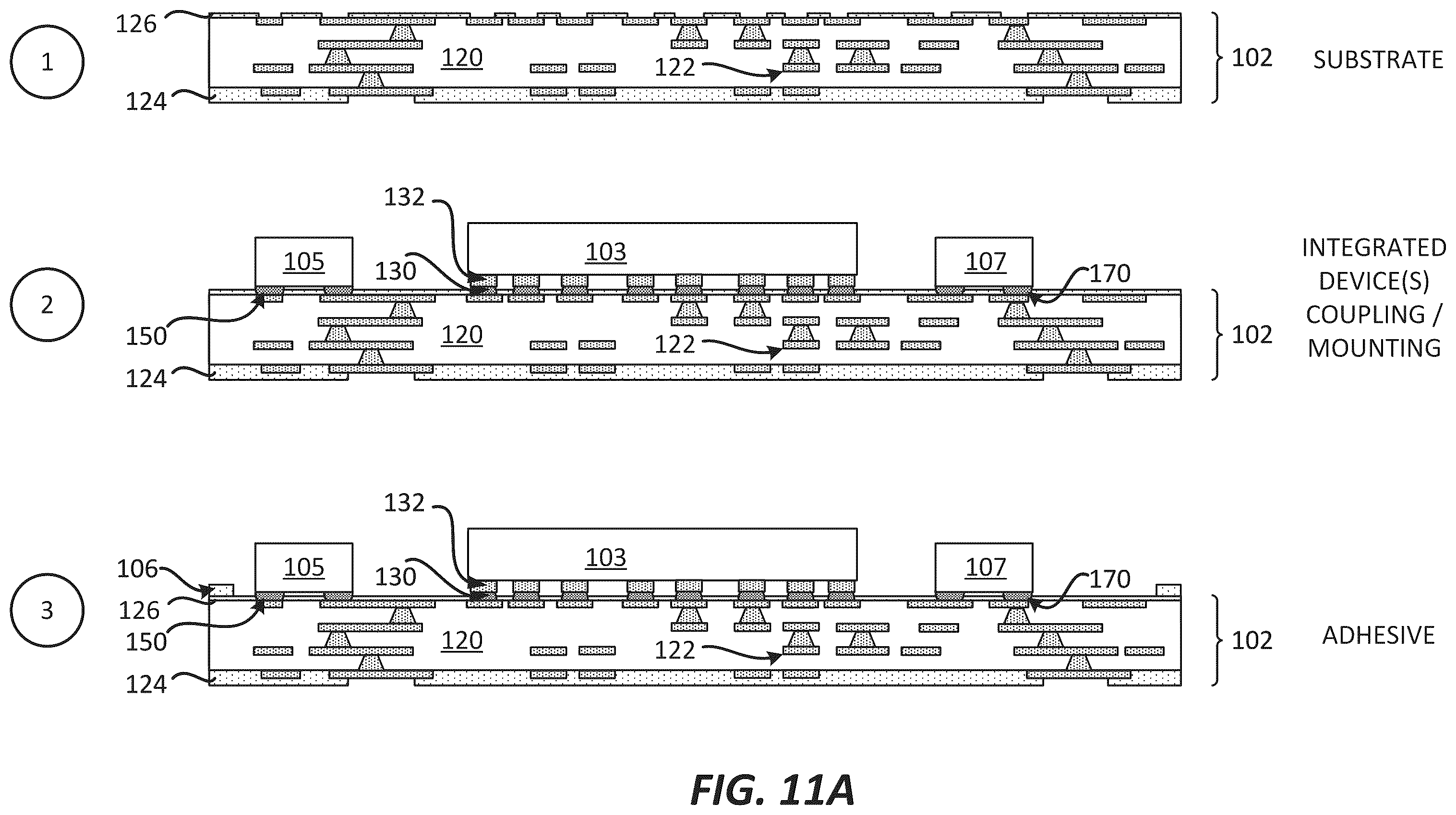 Patent US12588508 Figure 7 – Package comprising a lid structure with a compartment