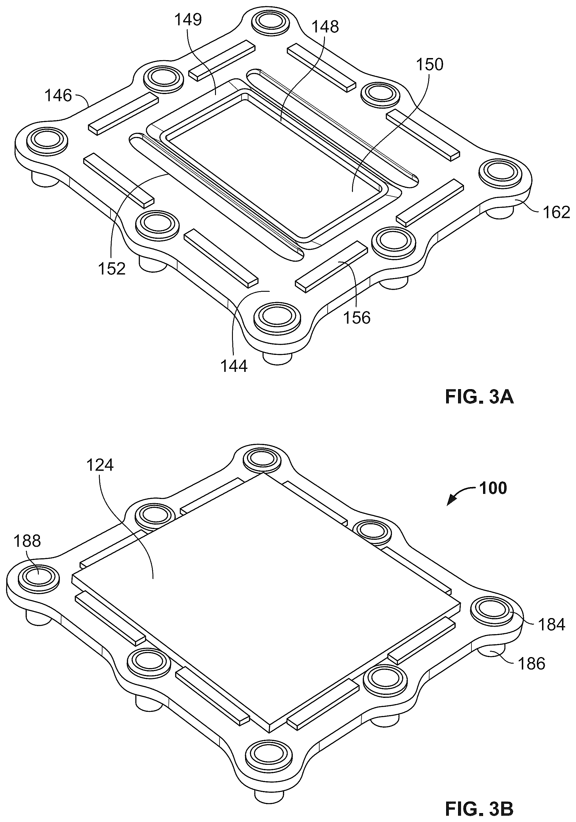 Patent US12588510 Figure 3 – Weight optimized stiffener and sealing structure for direct liquid cooled modules