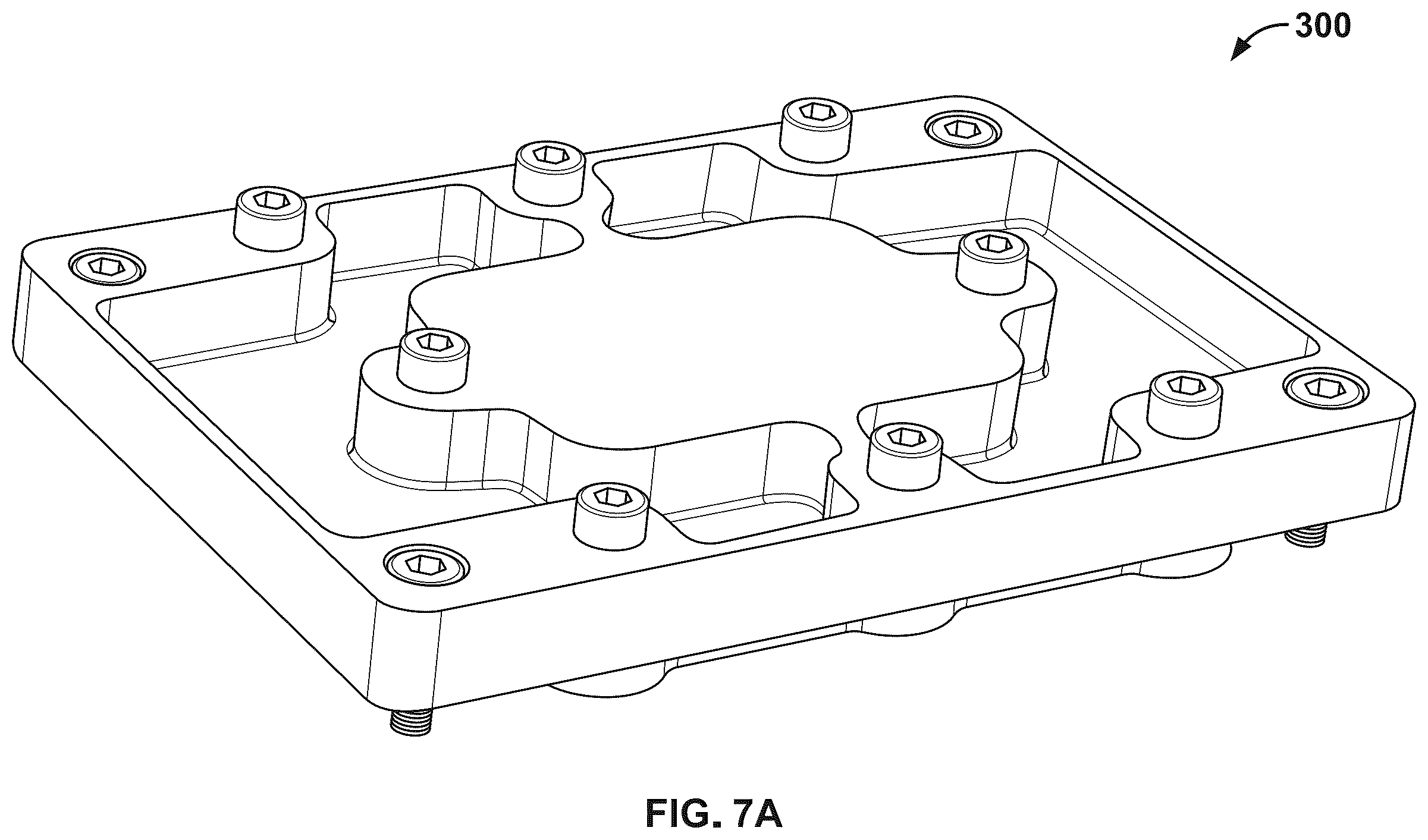 Patent US12588510 Figure 6 – Weight optimized stiffener and sealing structure for direct liquid cooled modules