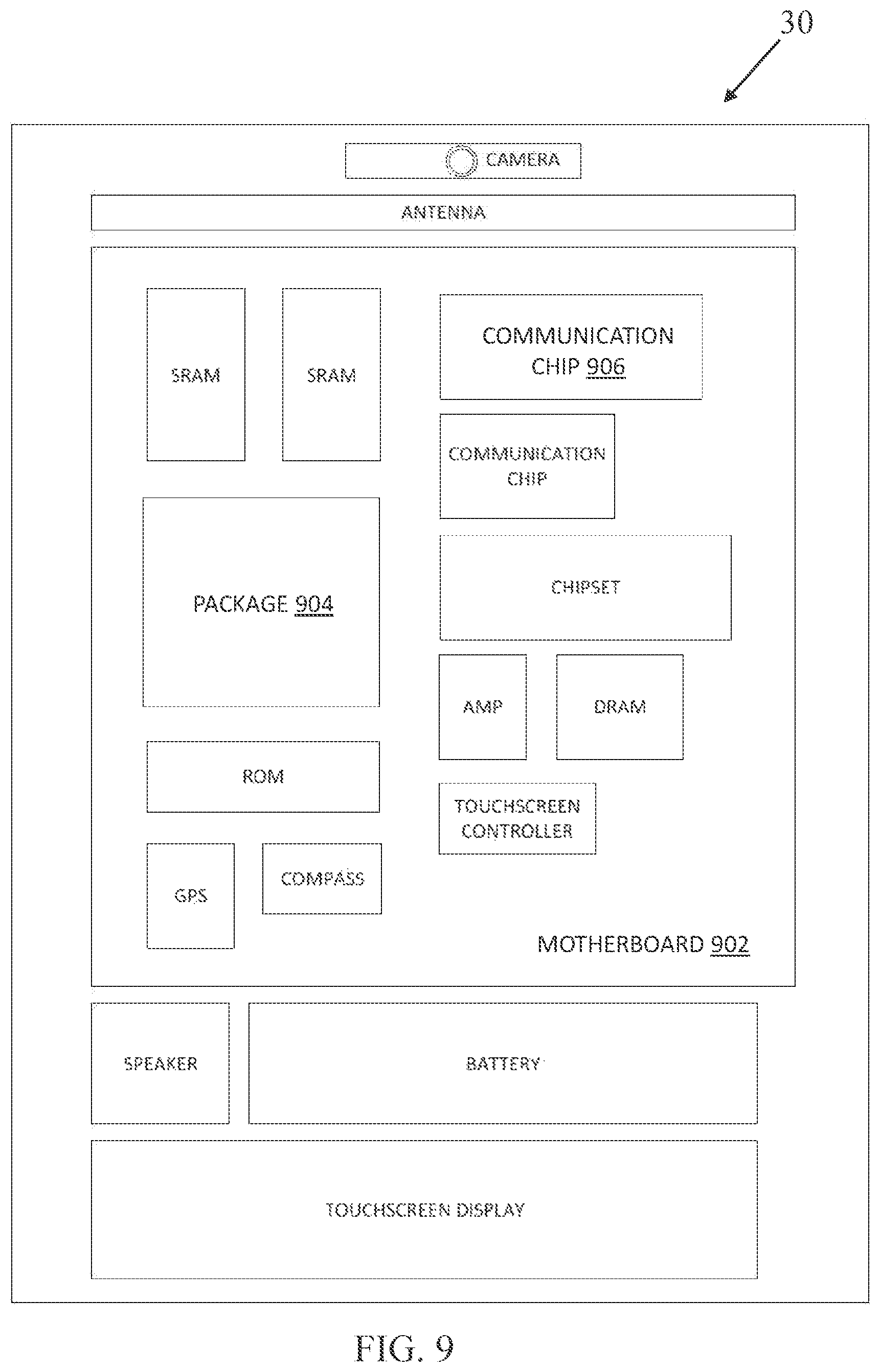 Patent US12588511 Figure 12 – Shielding assembly for semiconductor packages