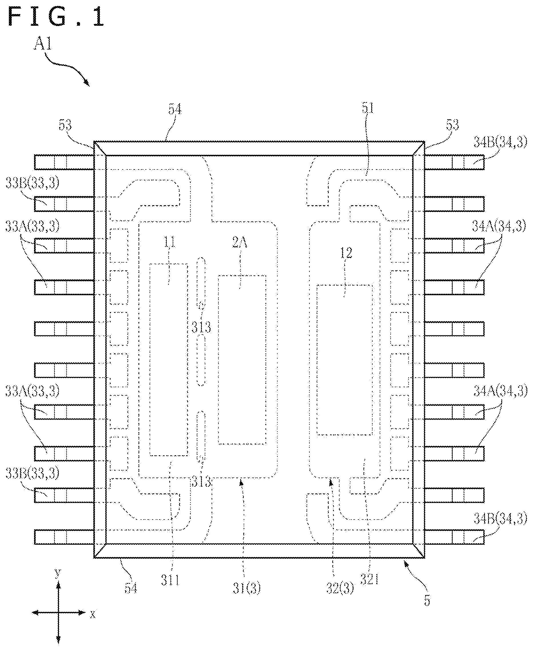 Patent US12588514 Figure 1 – Electronic part and semiconductor device
