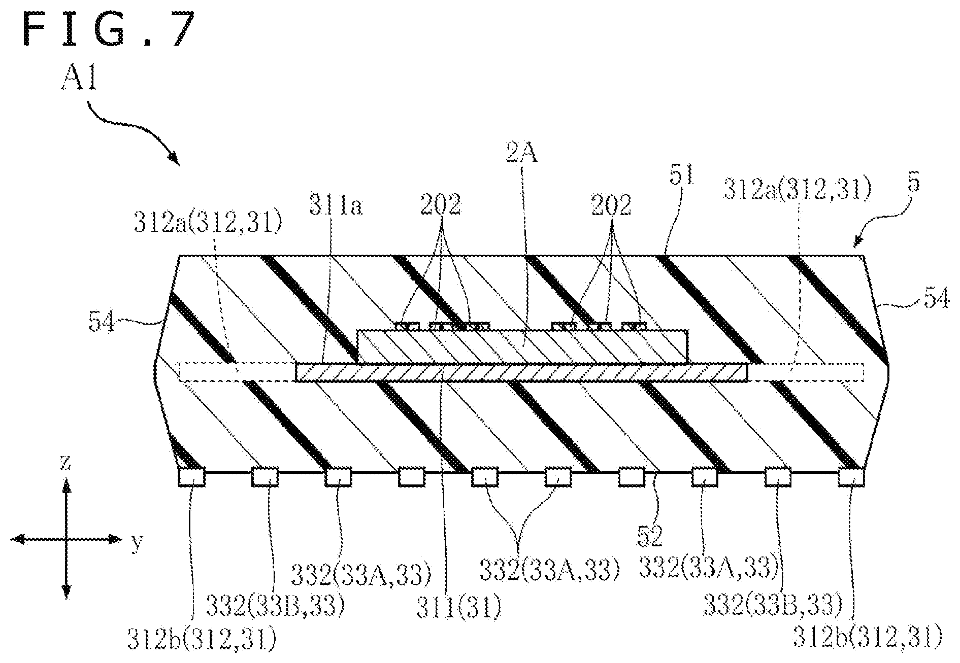 Patent US12588514 Figure 5 – Electronic part and semiconductor device