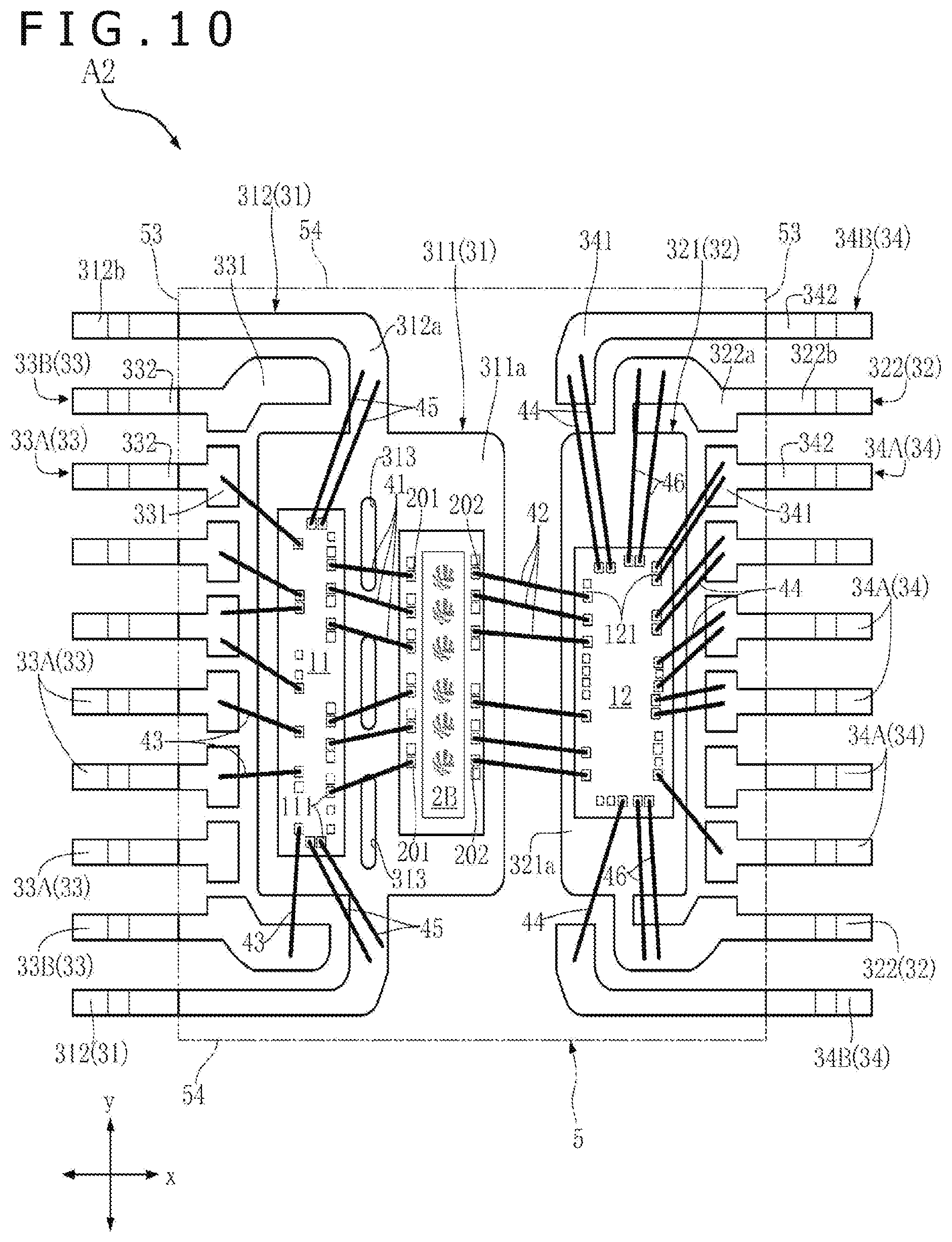 Patent US12588514 Figure 8 – Electronic part and semiconductor device