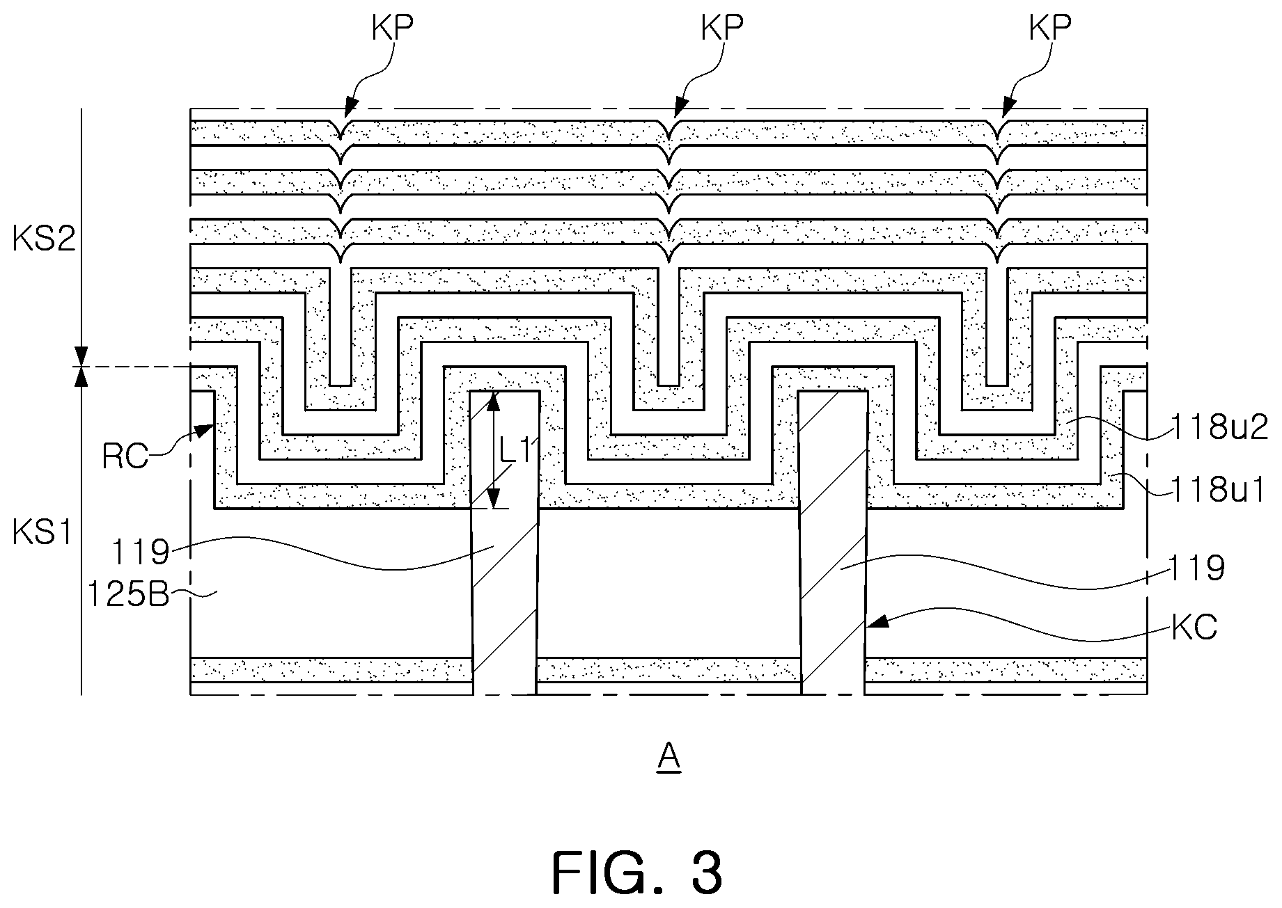 Patent US12588516 Figure 3 – Semiconductor devices and data storage systems including the same