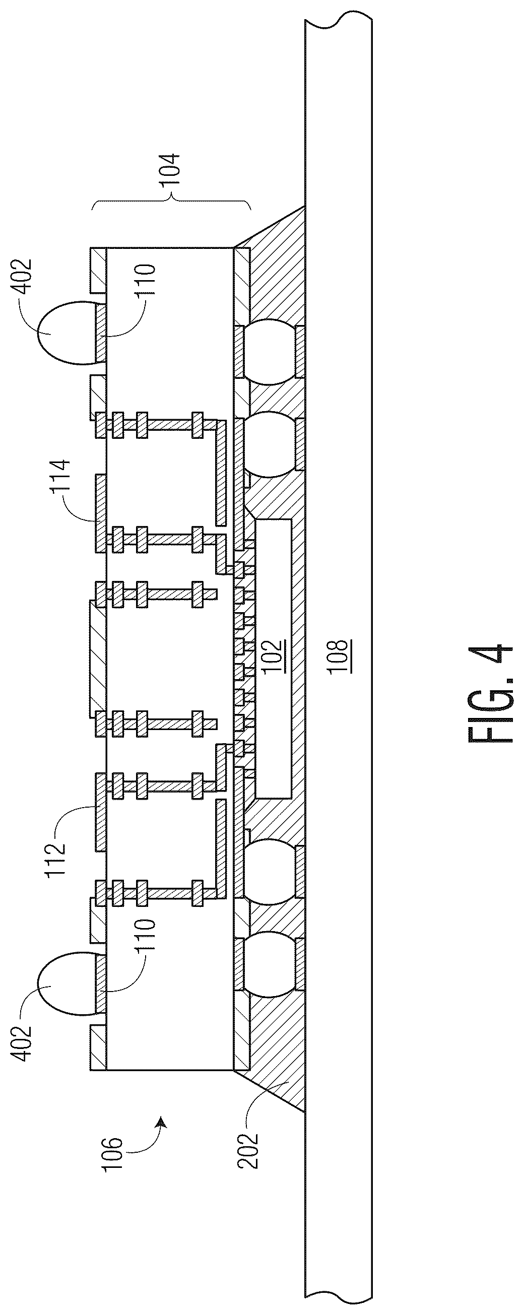 Patent US12588517 Figure 4 – Semiconductor device with self-aligned waveguide and method therefor