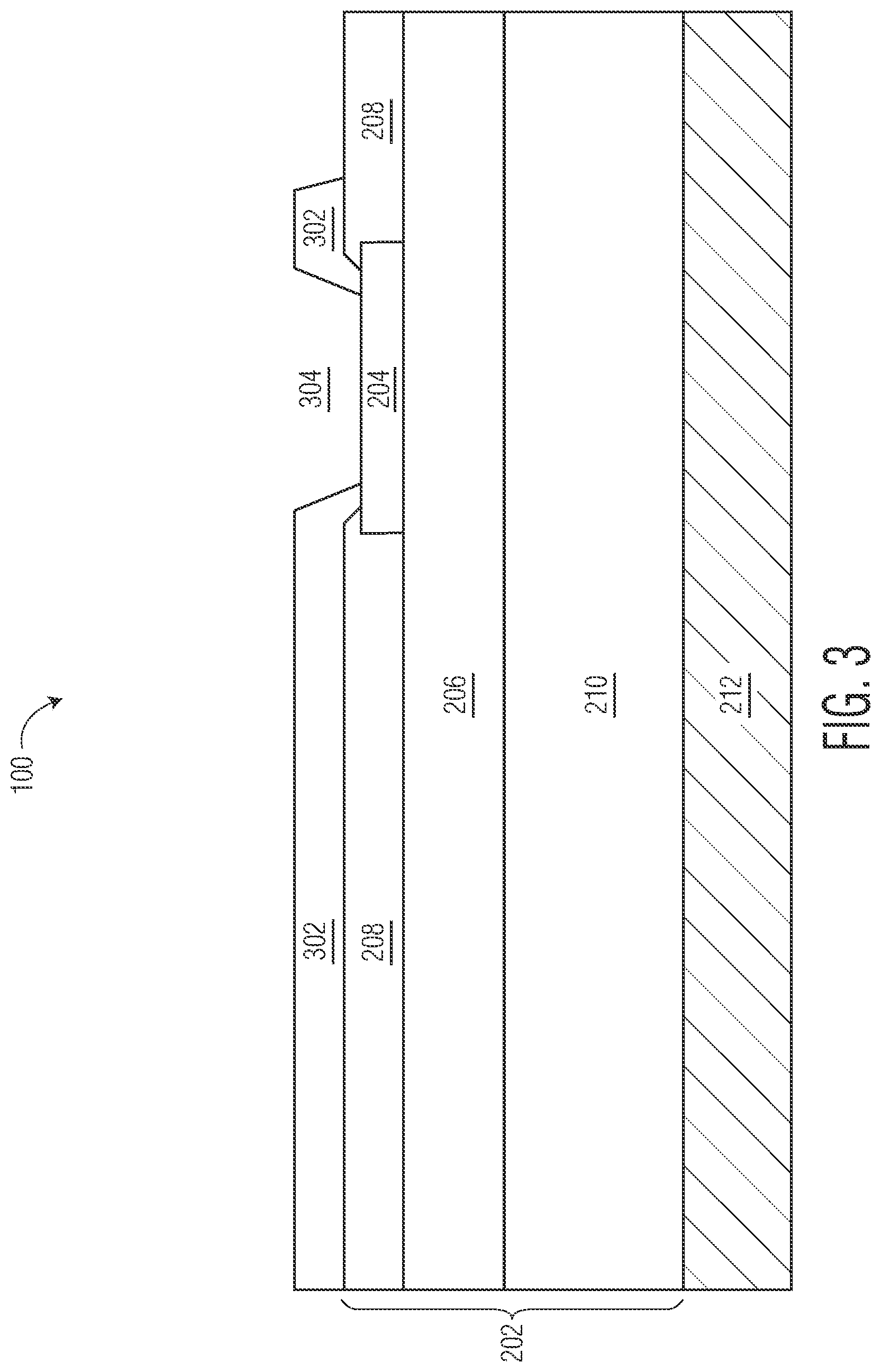 Patent US12588518 Figure 3 – Semiconductor device with reinforced dielectric and method therefor