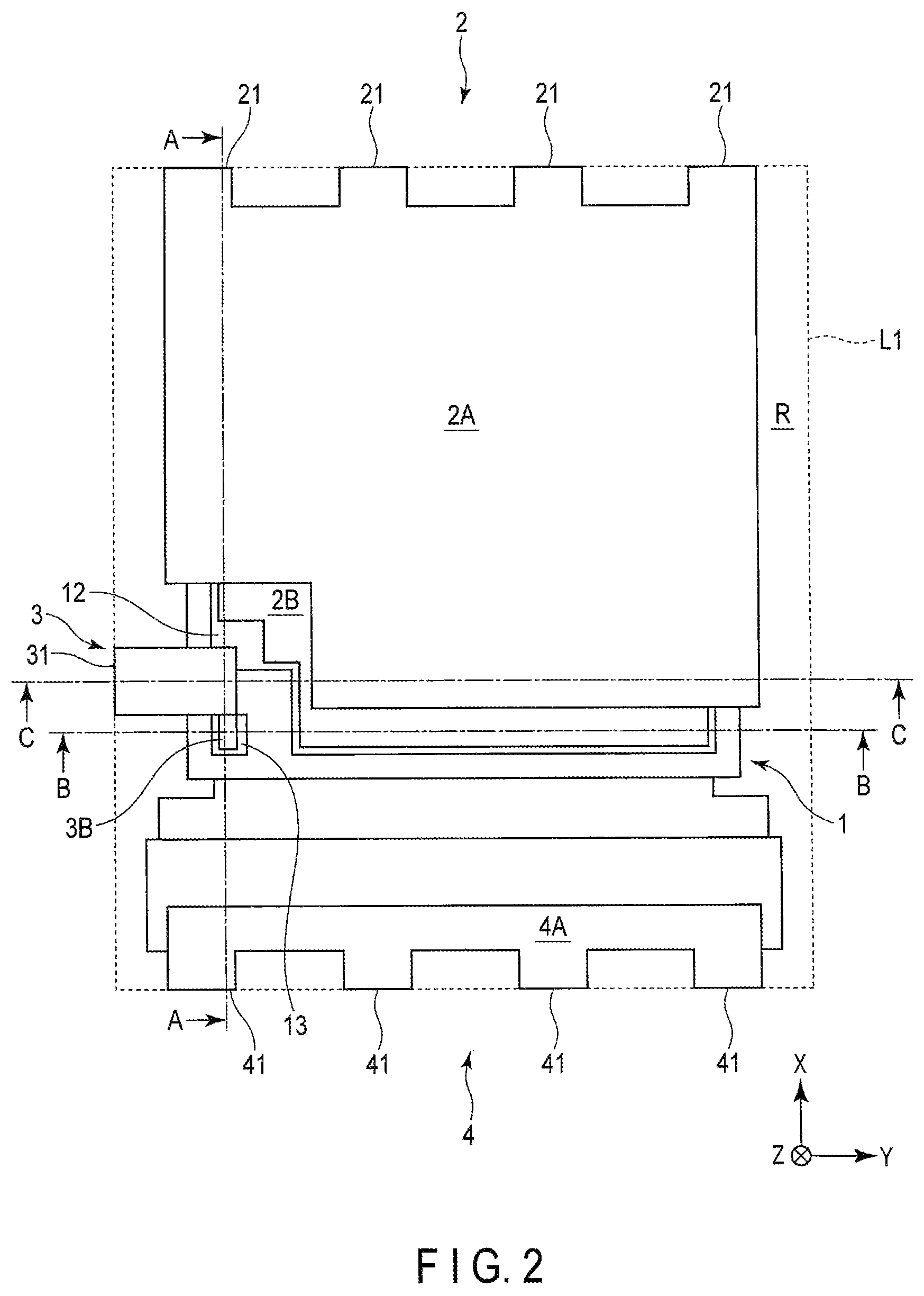 Patent US12588519 Figure 2 – Semiconductor device