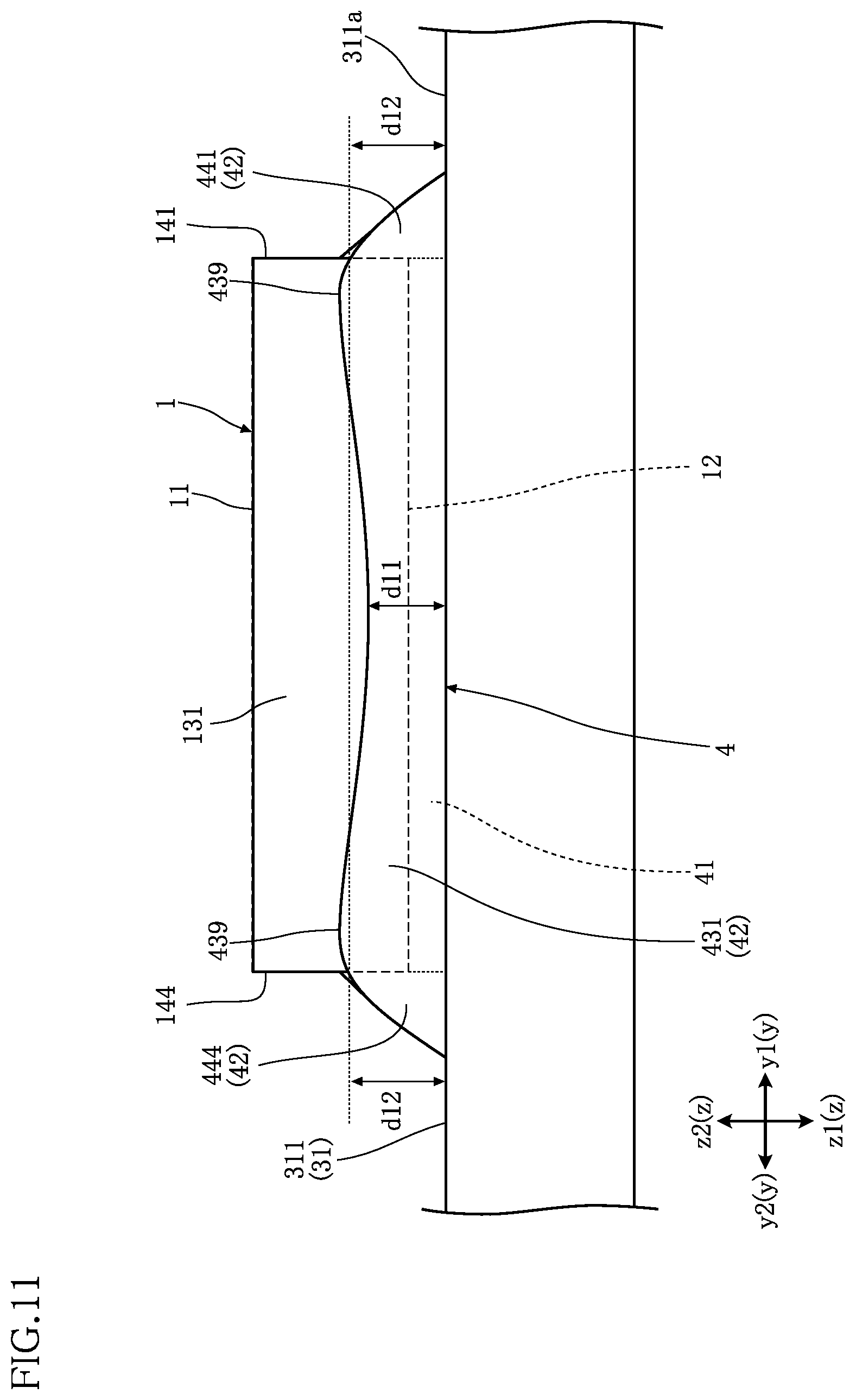 Patent US12588520 Figure 10 – Electronic device and method for manufacturing electronic device