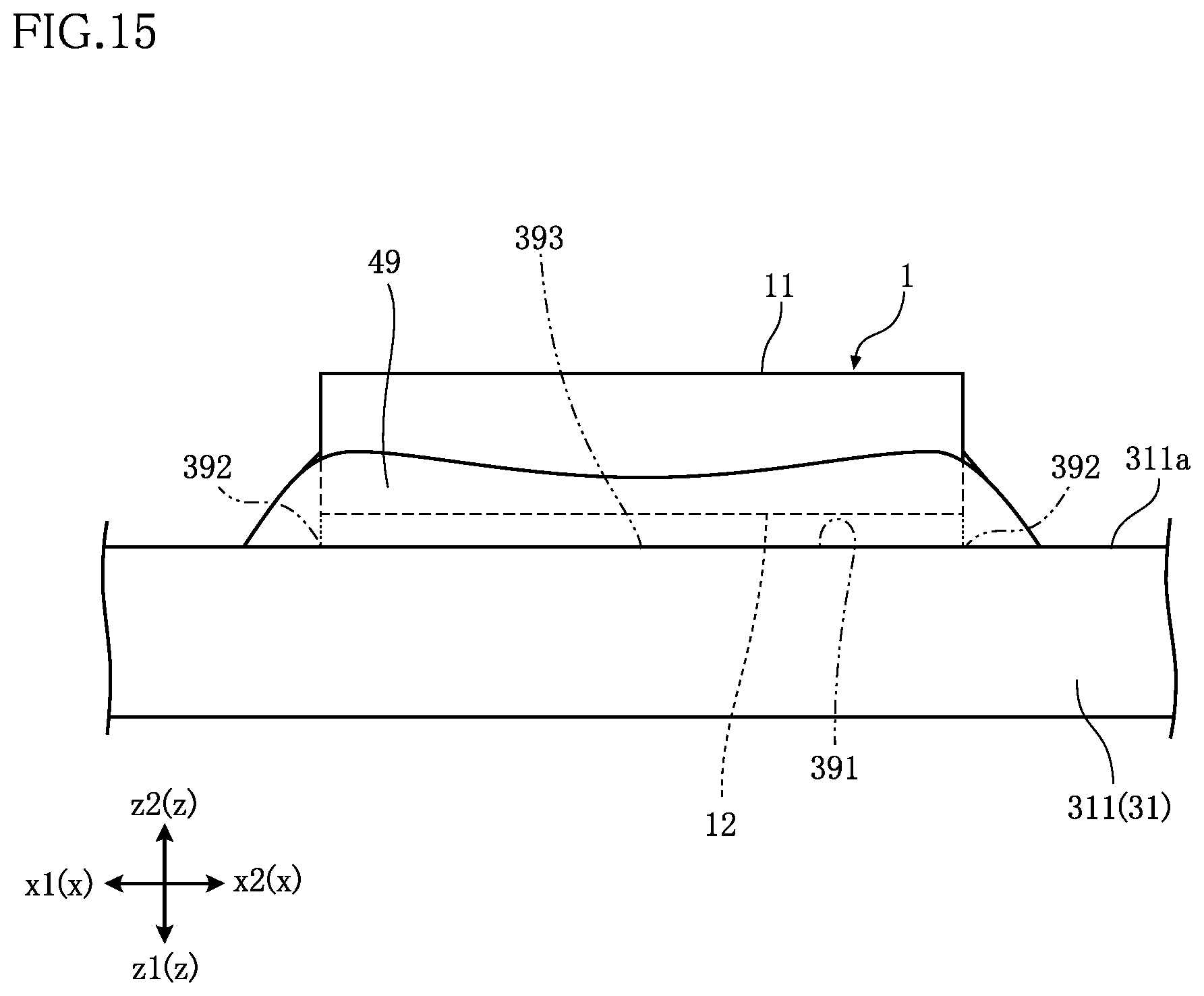Patent US12588520 Figure 14 – Electronic device and method for manufacturing electronic device