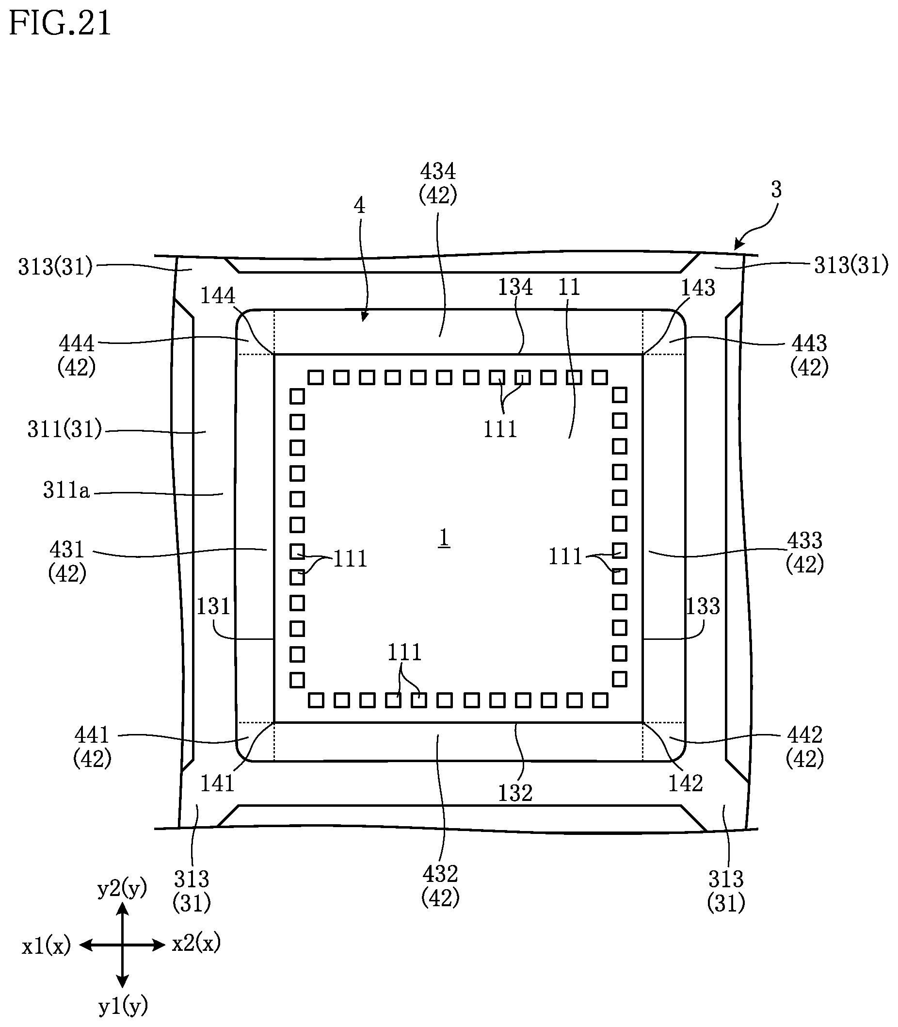 Patent US12588520 Figure 20 – Electronic device and method for manufacturing electronic device