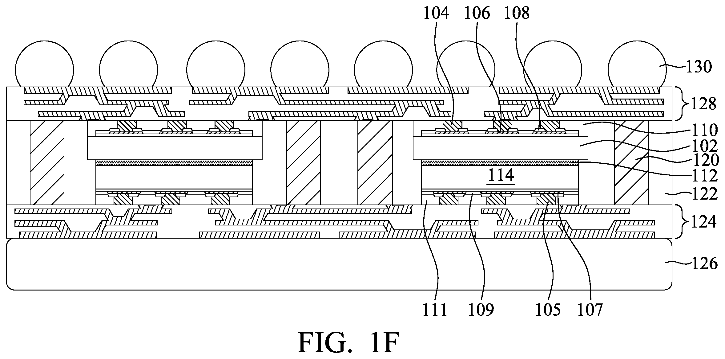 Patent US12588522 Figure 4 – Semiconductor package structure