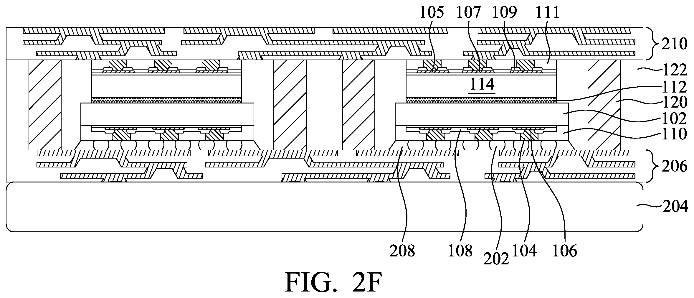 Patent US12588522 Figure 10 – Semiconductor package structure