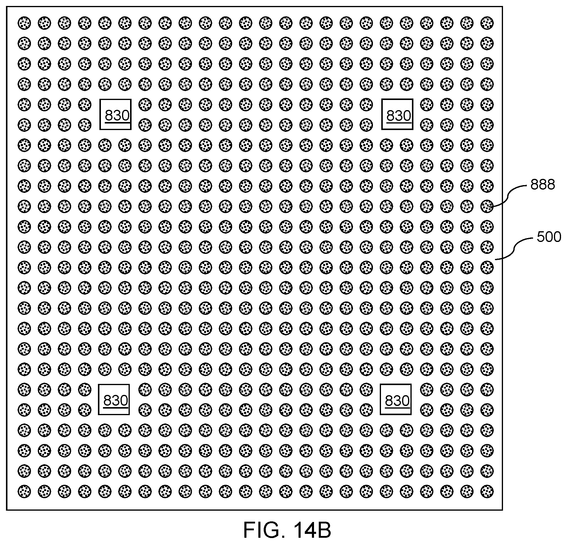 Patent US12588525 Figure 15 – Packaging substrate including an underfill injection opening and methods of forming the same