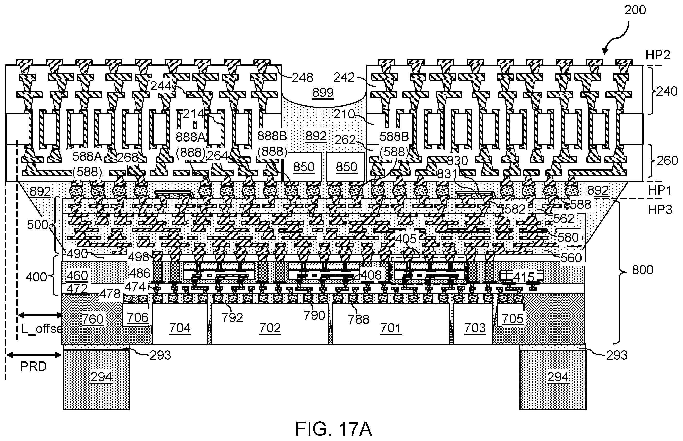 Patent US12588525 Figure 20 – Packaging substrate including an underfill injection opening and methods of forming the same