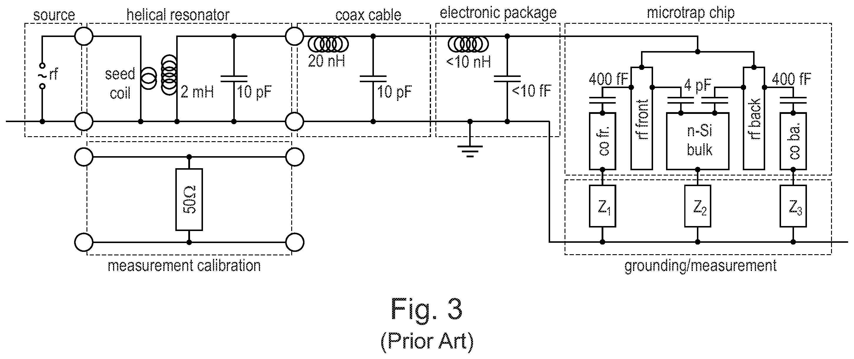 Patent US12588526 Figure 3 – Ion microtrap assembly and method of making of making such an assembly