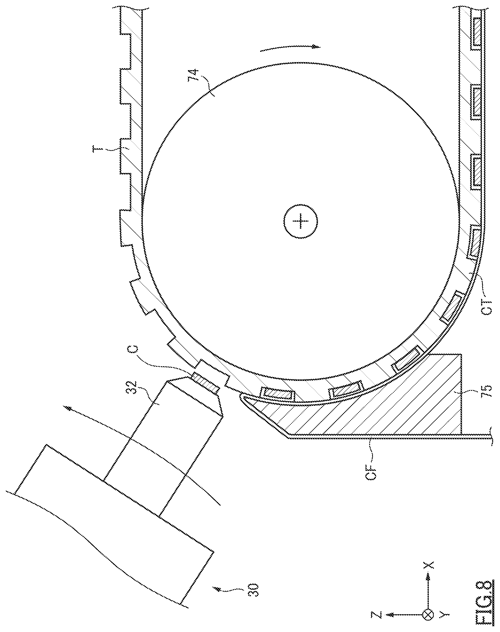 Patent US12588532 Figure 8 – IC chip mounting device, and IC chip mounting method